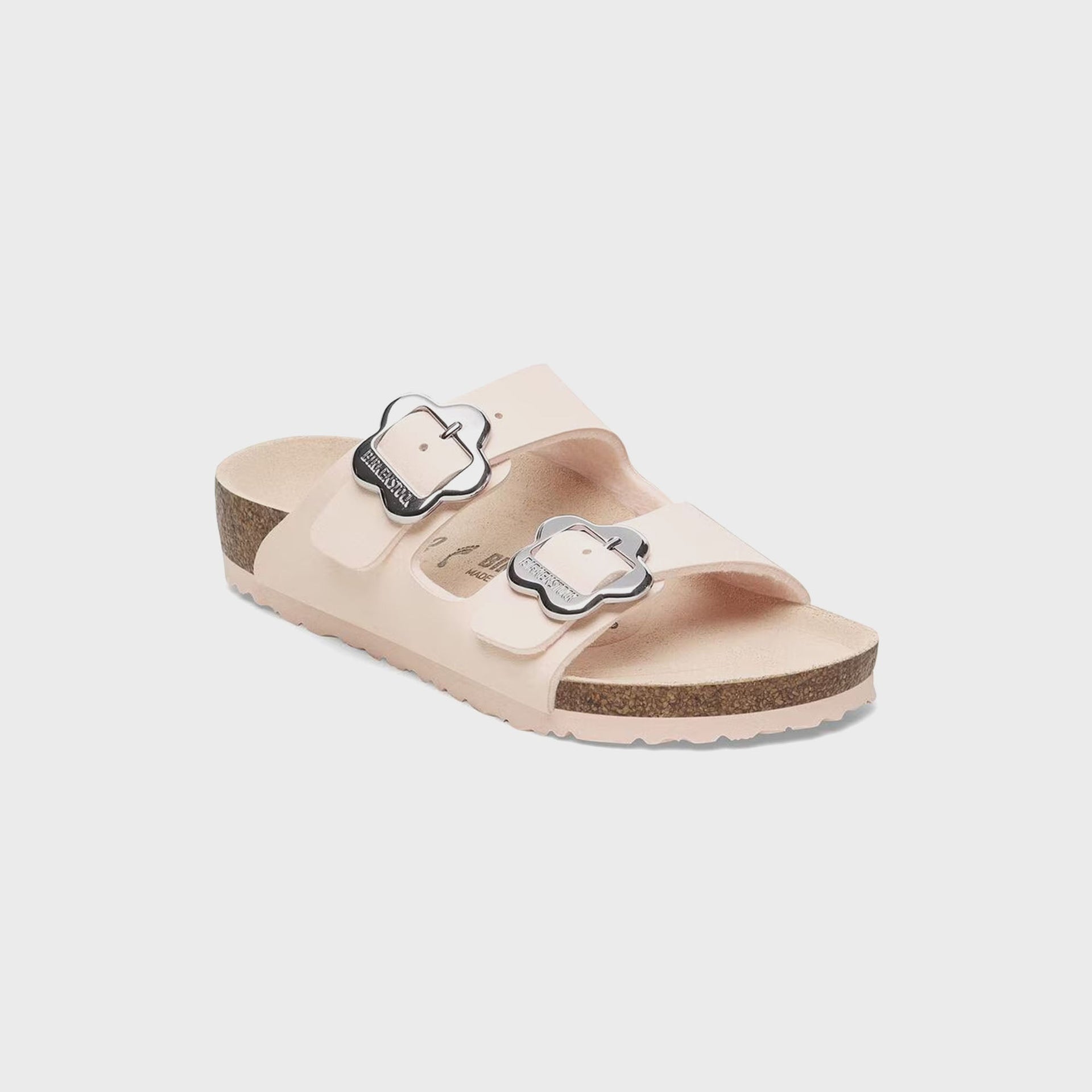 Birkenstock Kids Arizona Flower Buckle - Light Rose