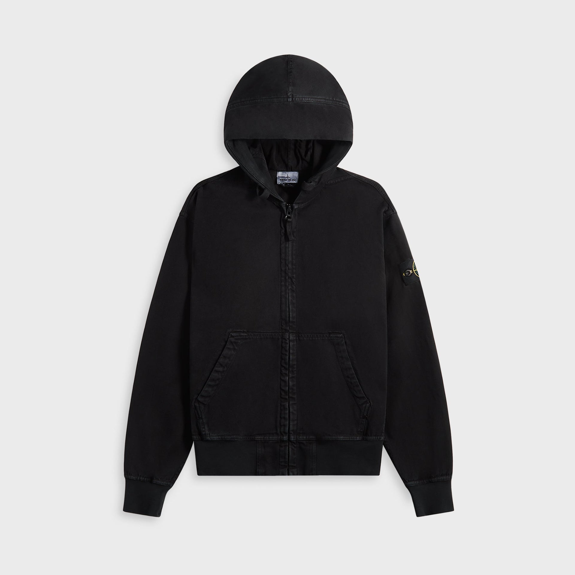 Stone Island Hoodie Sweater - Black