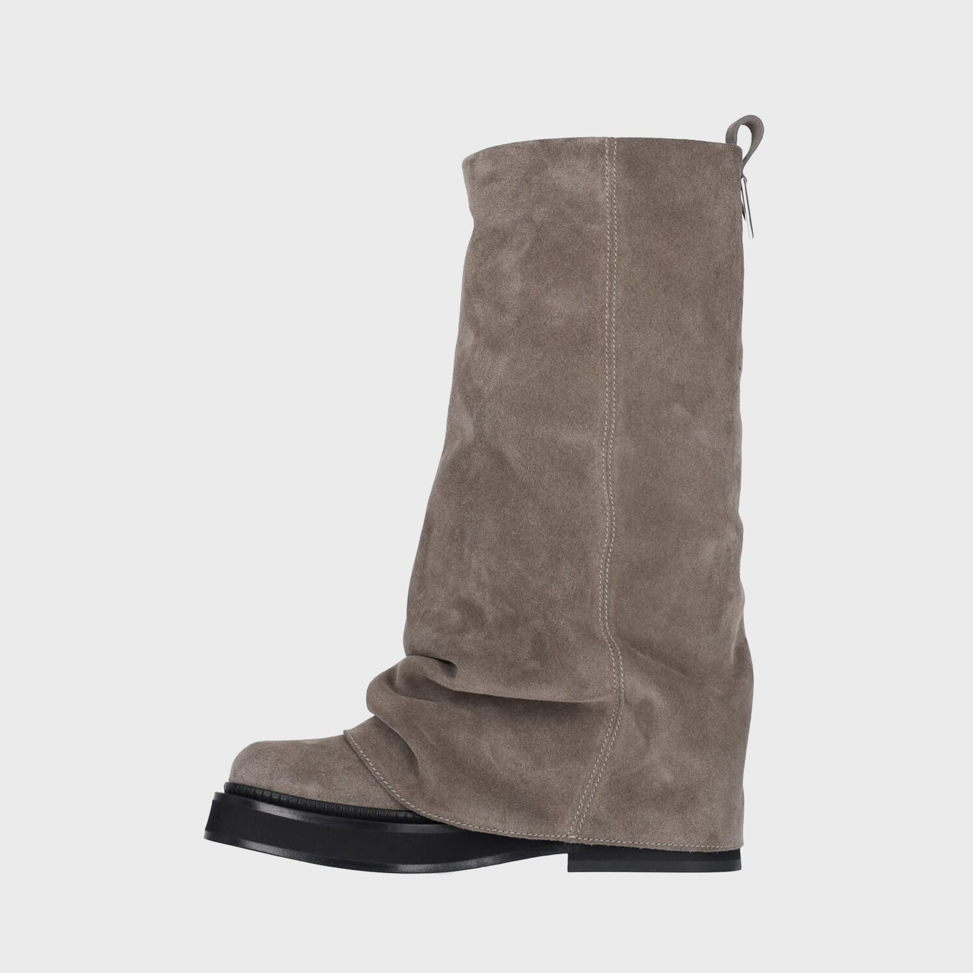 The Attico Robin Combat Boot - Taupe