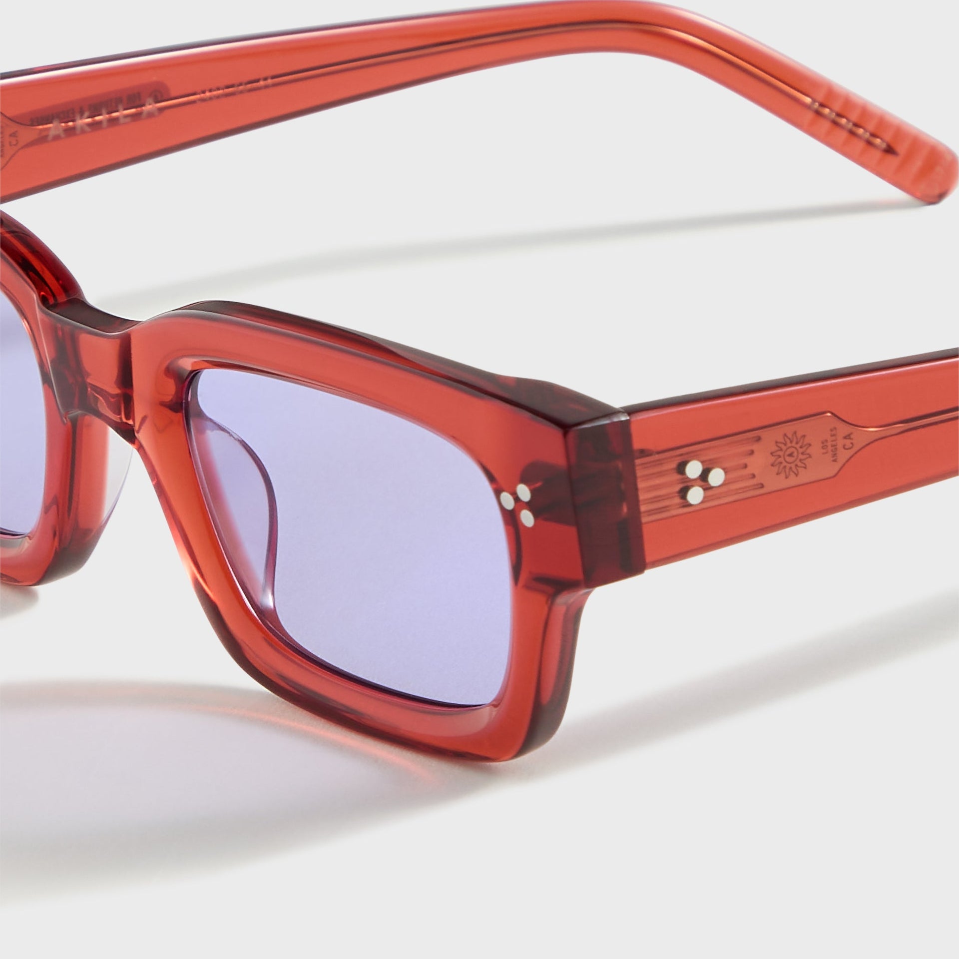 AKILA Syndicate Sunglasses - Red / Purple