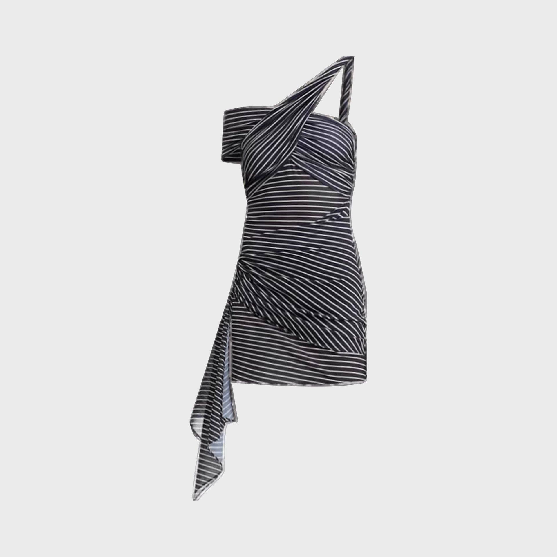 Ronny Kobo Izel Dress - Navy Stripe