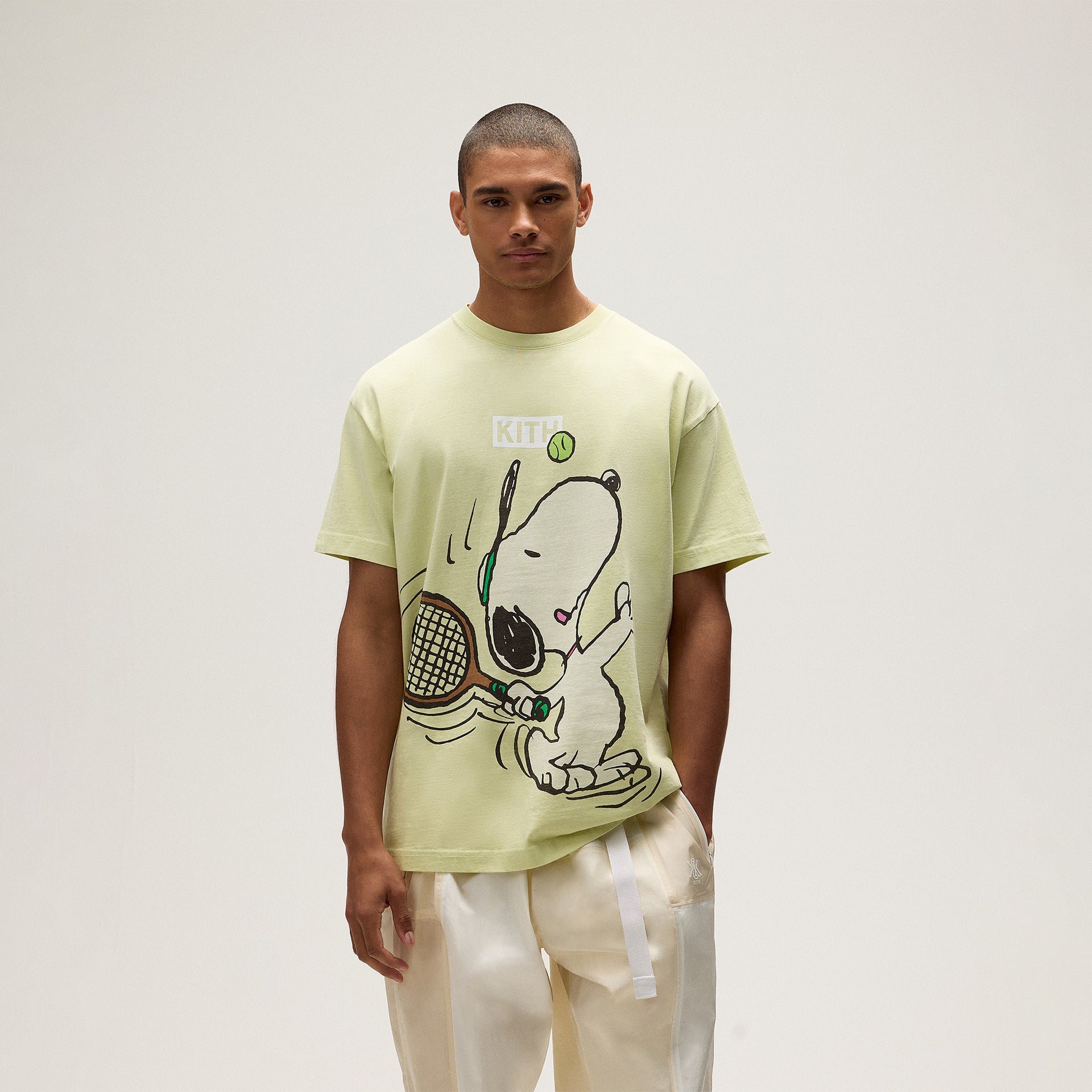 Kith for Peanuts Tennis Vintage Tee - Cucumber