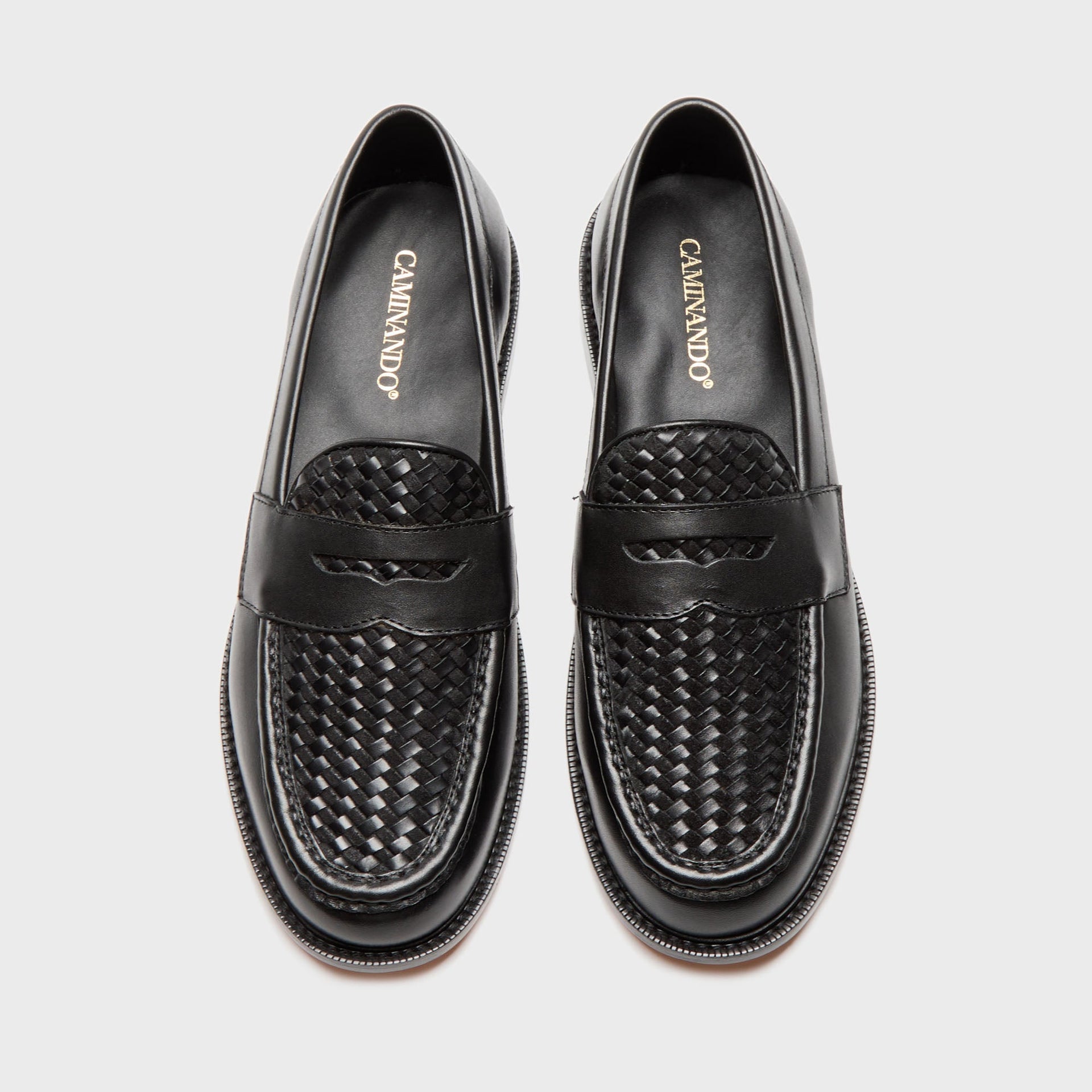 Caminando Leather Loafer - Black