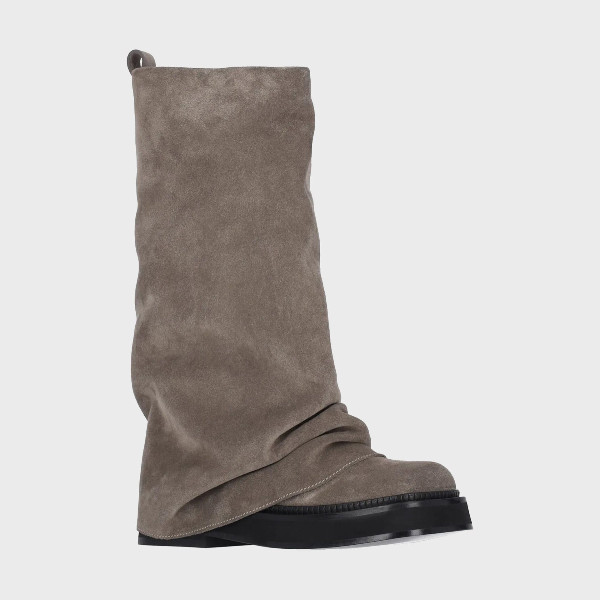 The Attico Robin Combat Boot - Taupe