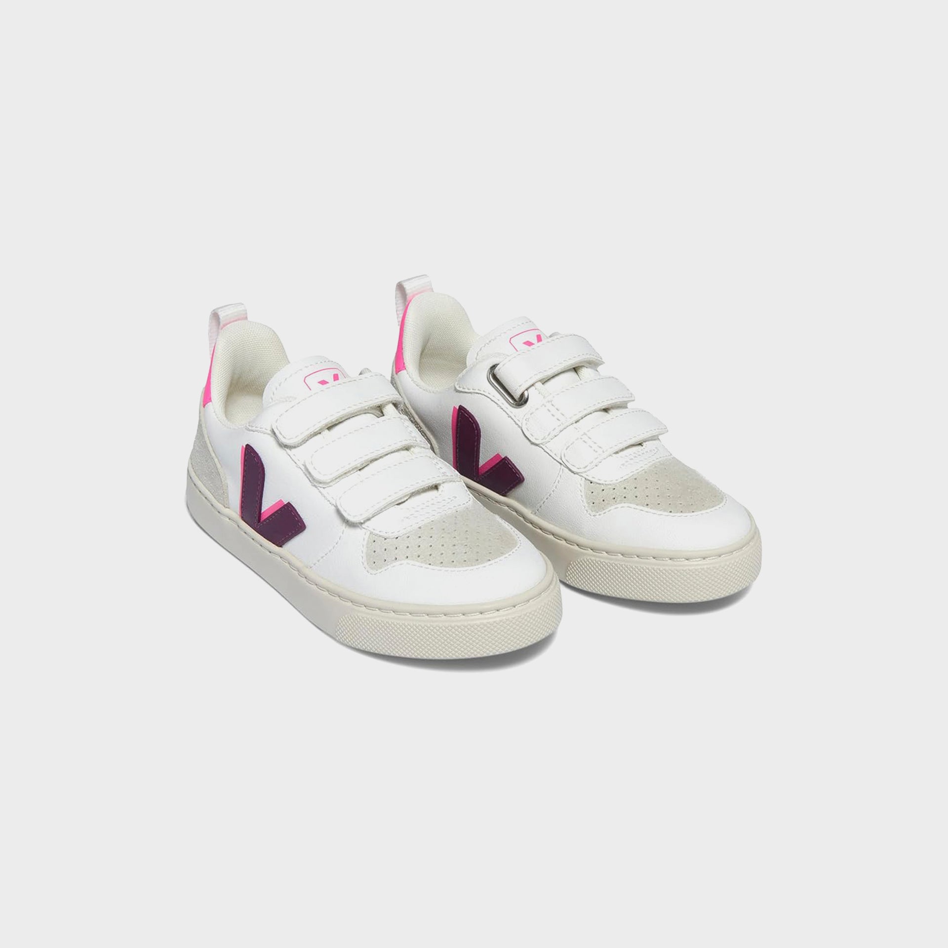 Veja Kids V-10 - White / Magenta / Sara