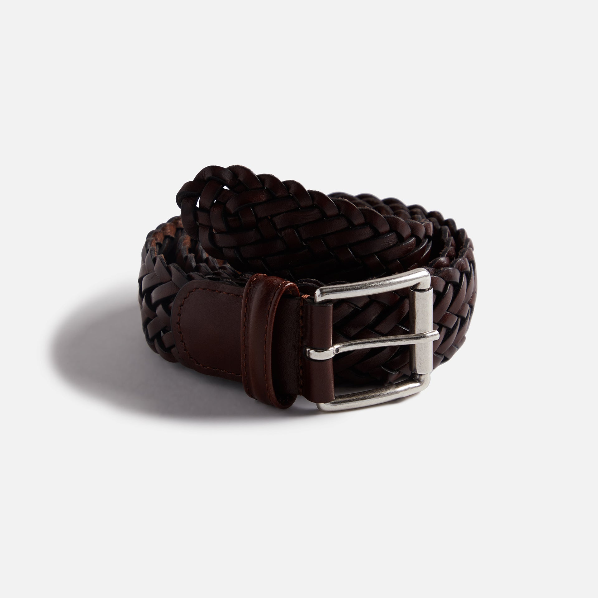 Anderson's Woven Leather Belt - Cogna
