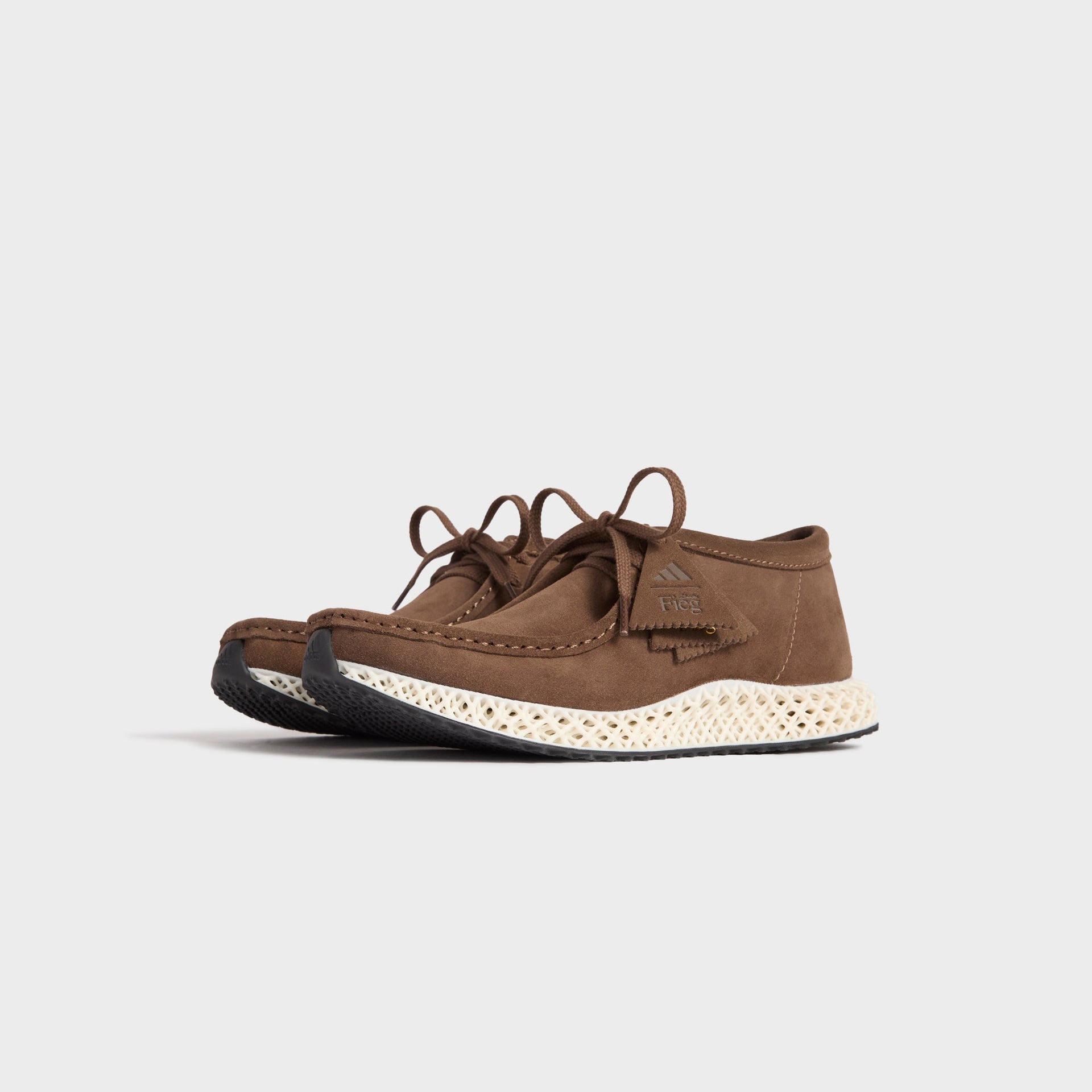 The 8th St Wallabee by Ronnie Fieg for adidas Originals & Clarks Originals 4D - Dark Grey Suede