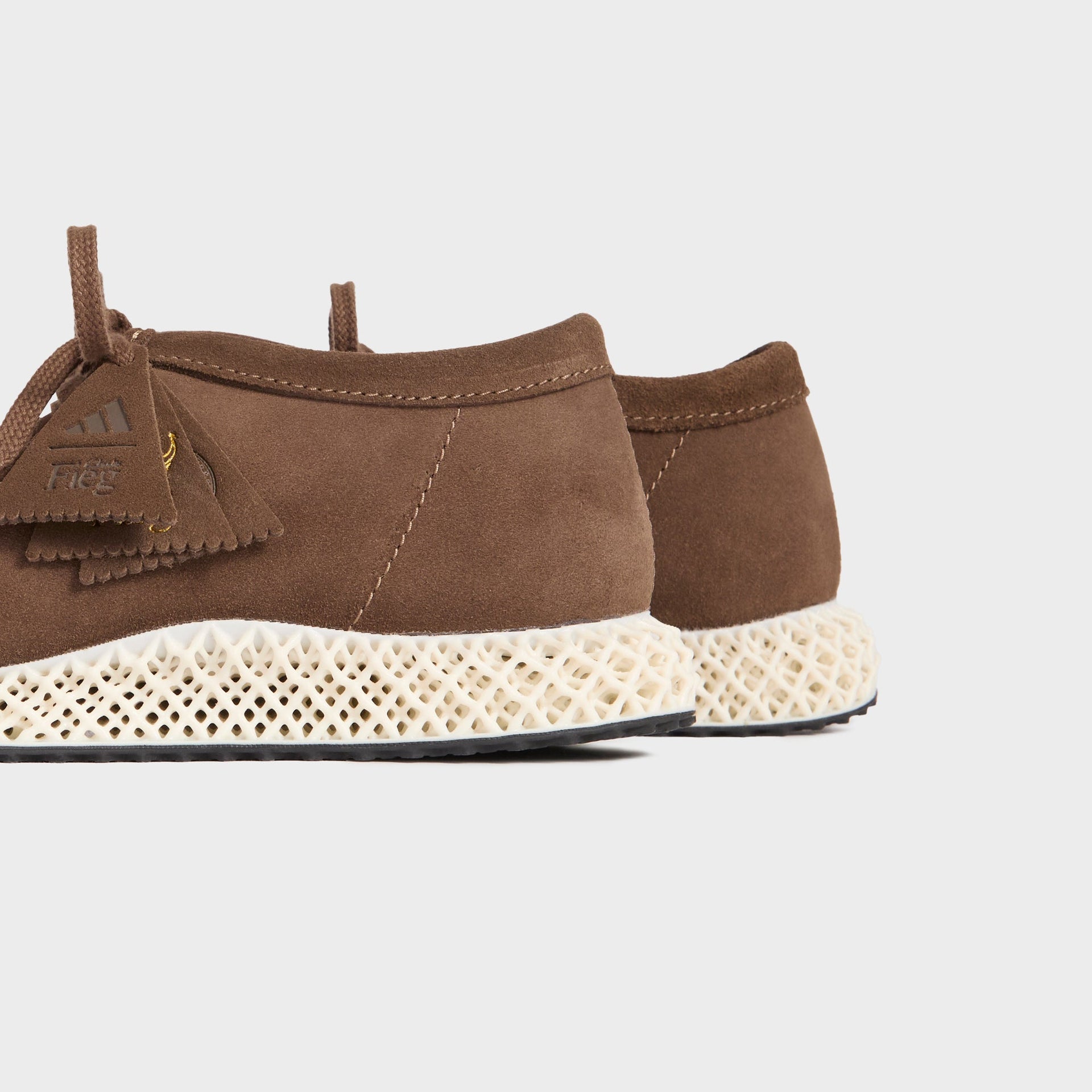 The 8th St Wallabee by Ronnie Fieg for adidas Originals & Clarks Originals 4D - Dark Grey Suede