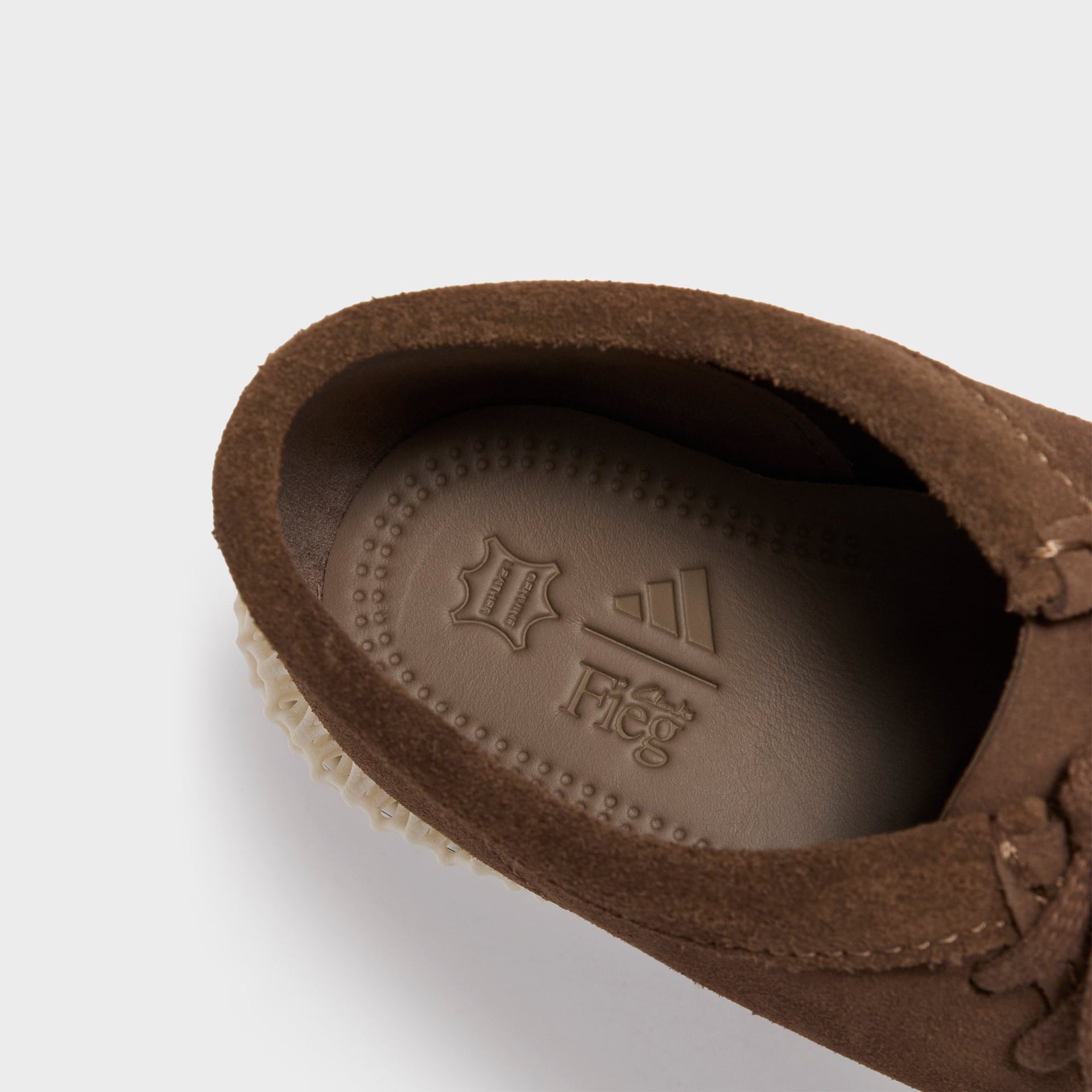 The 8th St Wallabee by Ronnie Fieg for adidas Originals & Clarks Originals 4D - Dark Grey Suede