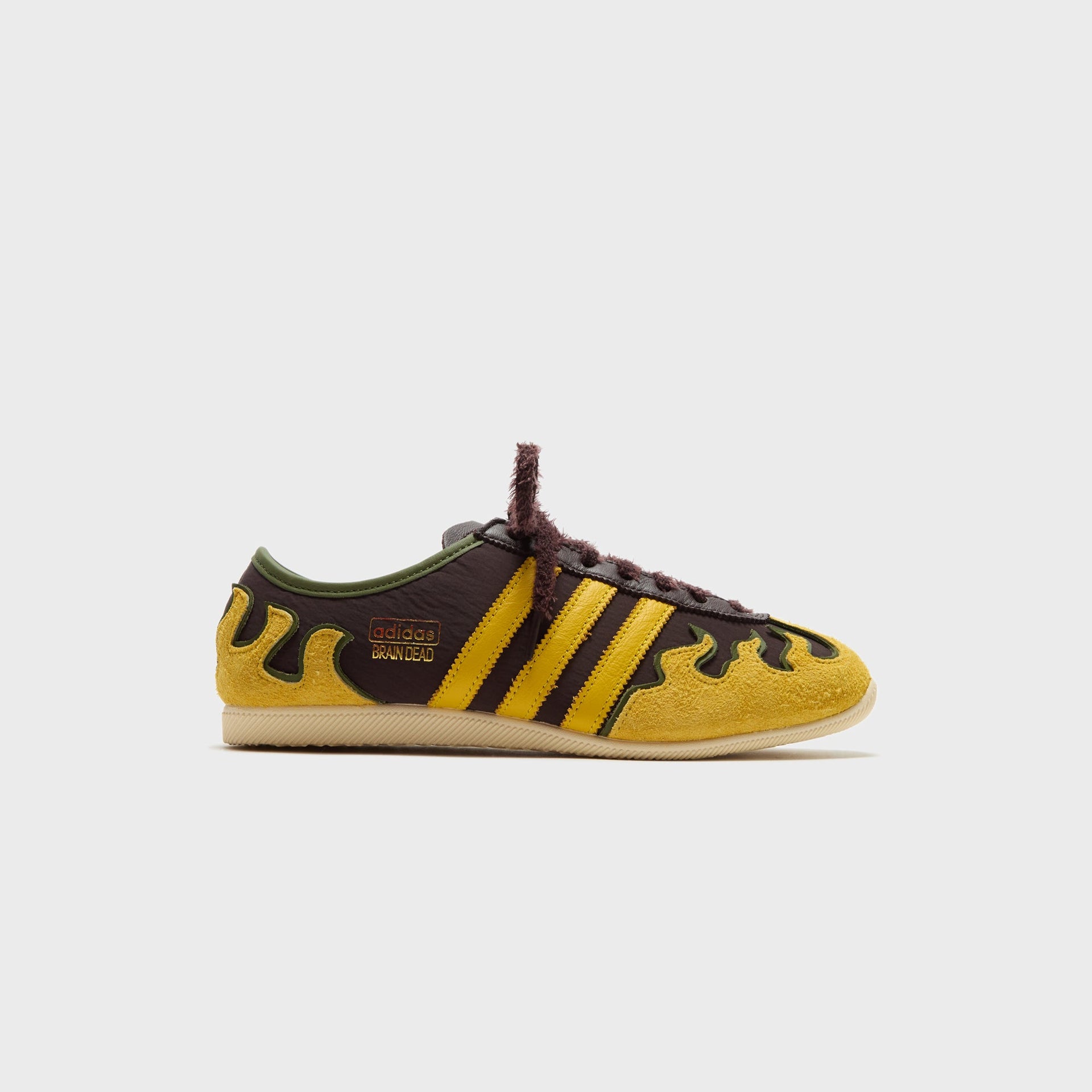 adidas x Brain Dead Japan Lo Shadow - Brown / Hazy Yellow / Off White