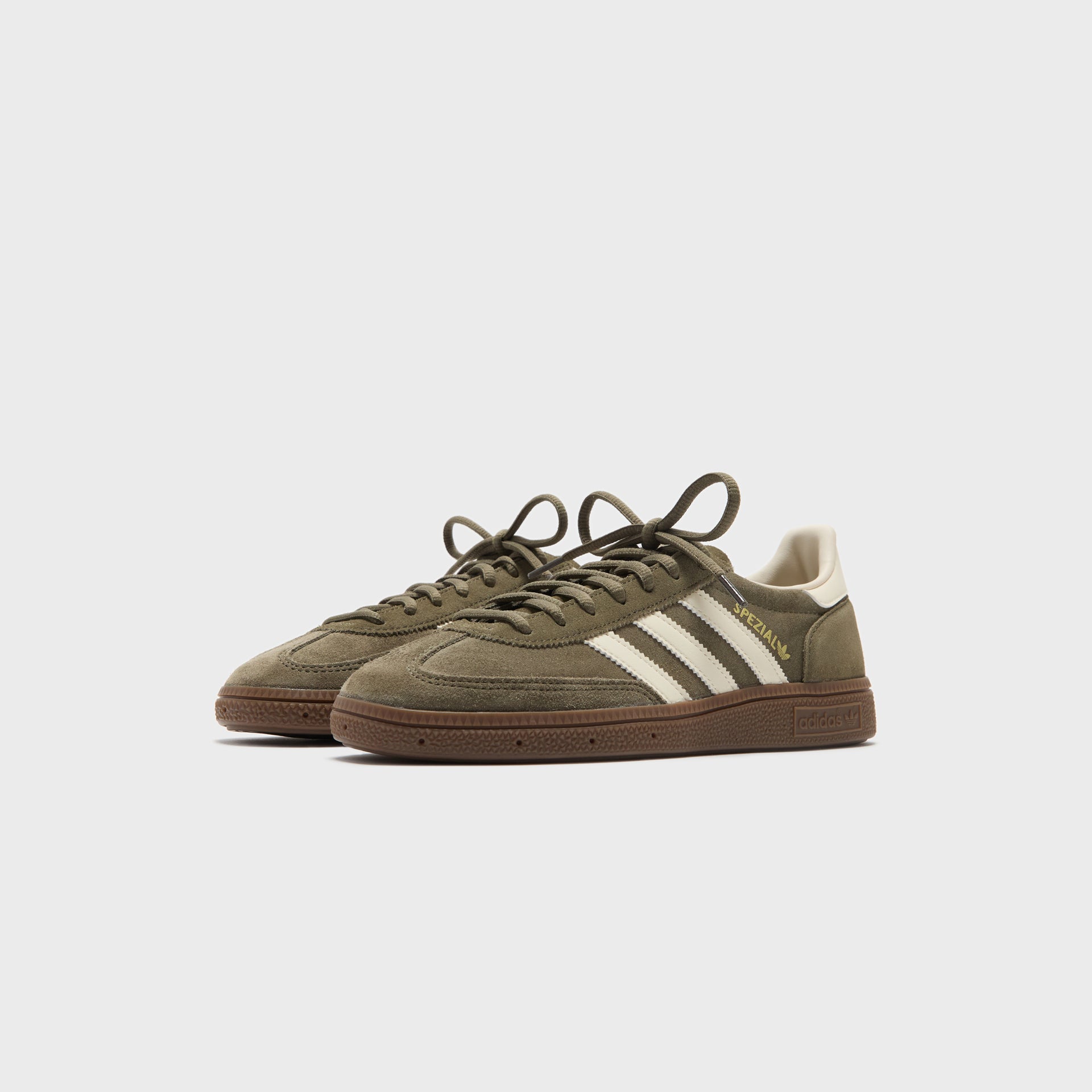 adidas Handball Spezial - Olive Strata / Cream White / Gum5