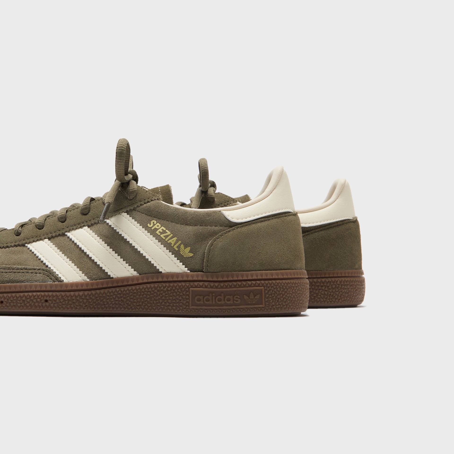 adidas Handball Spezial - Olive Strata / Cream White / Gum5