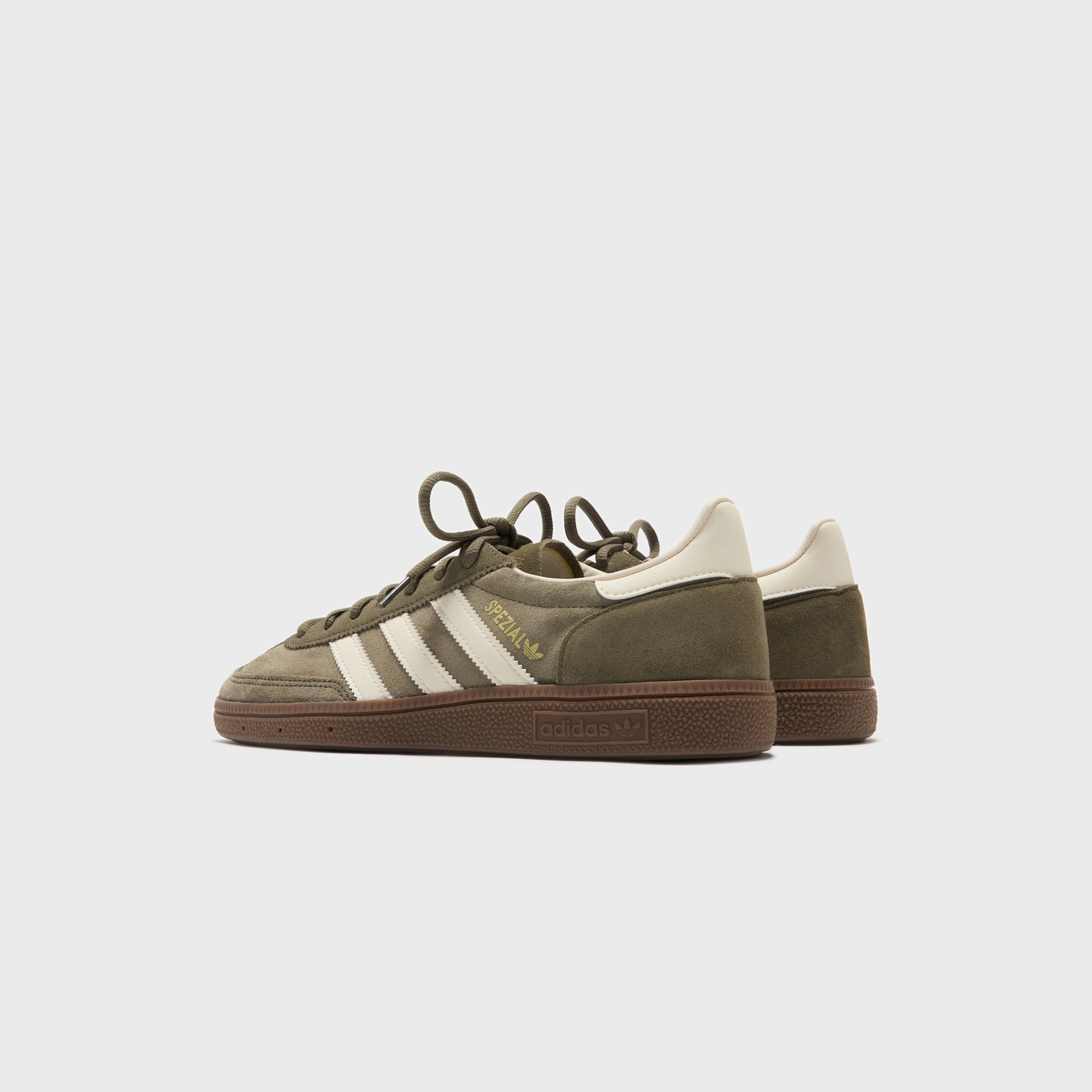 adidas Handball Spezial - Olive Strata / Cream White / Gum5