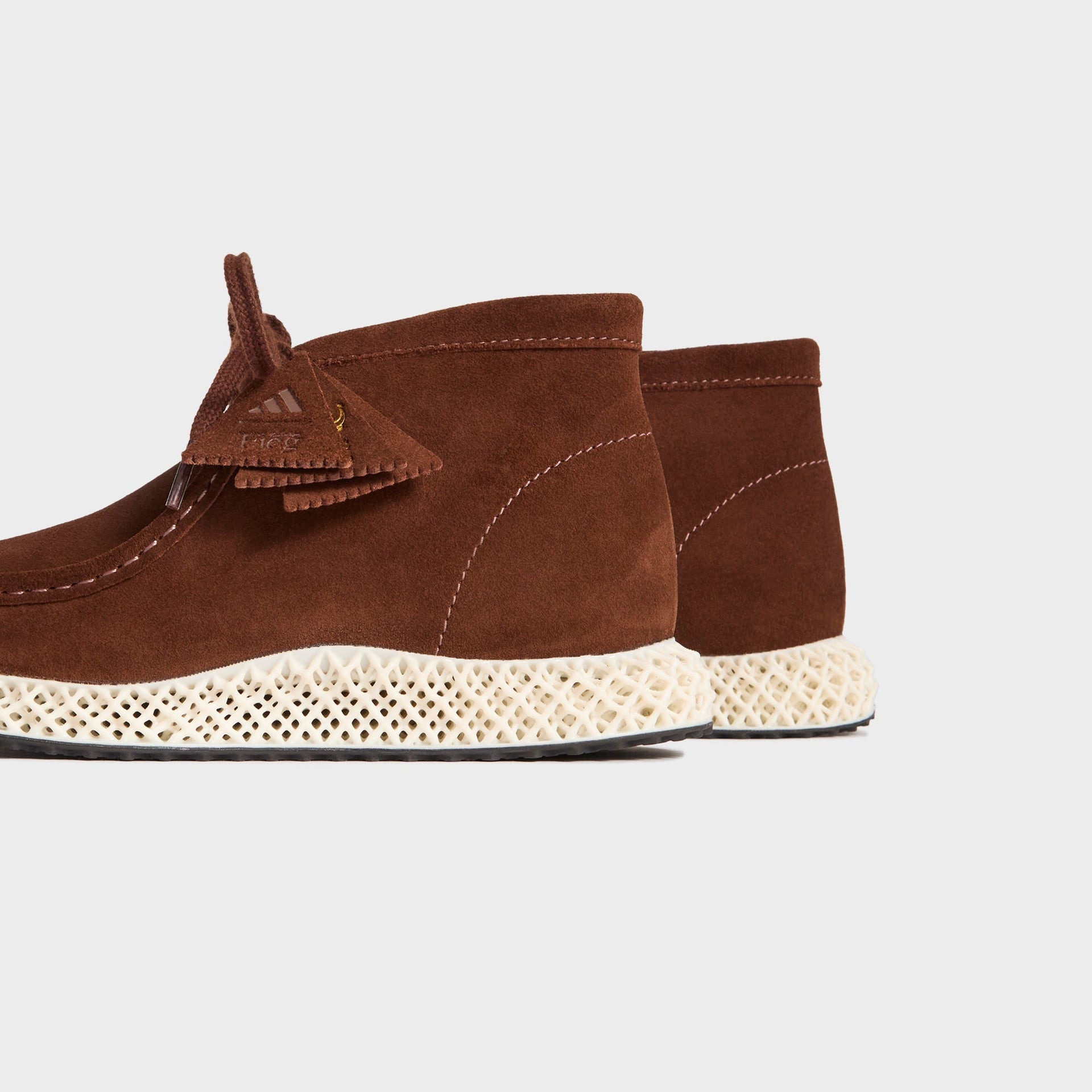 The 8th St Wallabee by Ronnie Fieg for adidas Originals & Clarks Originals 4D Mid - Chestnut