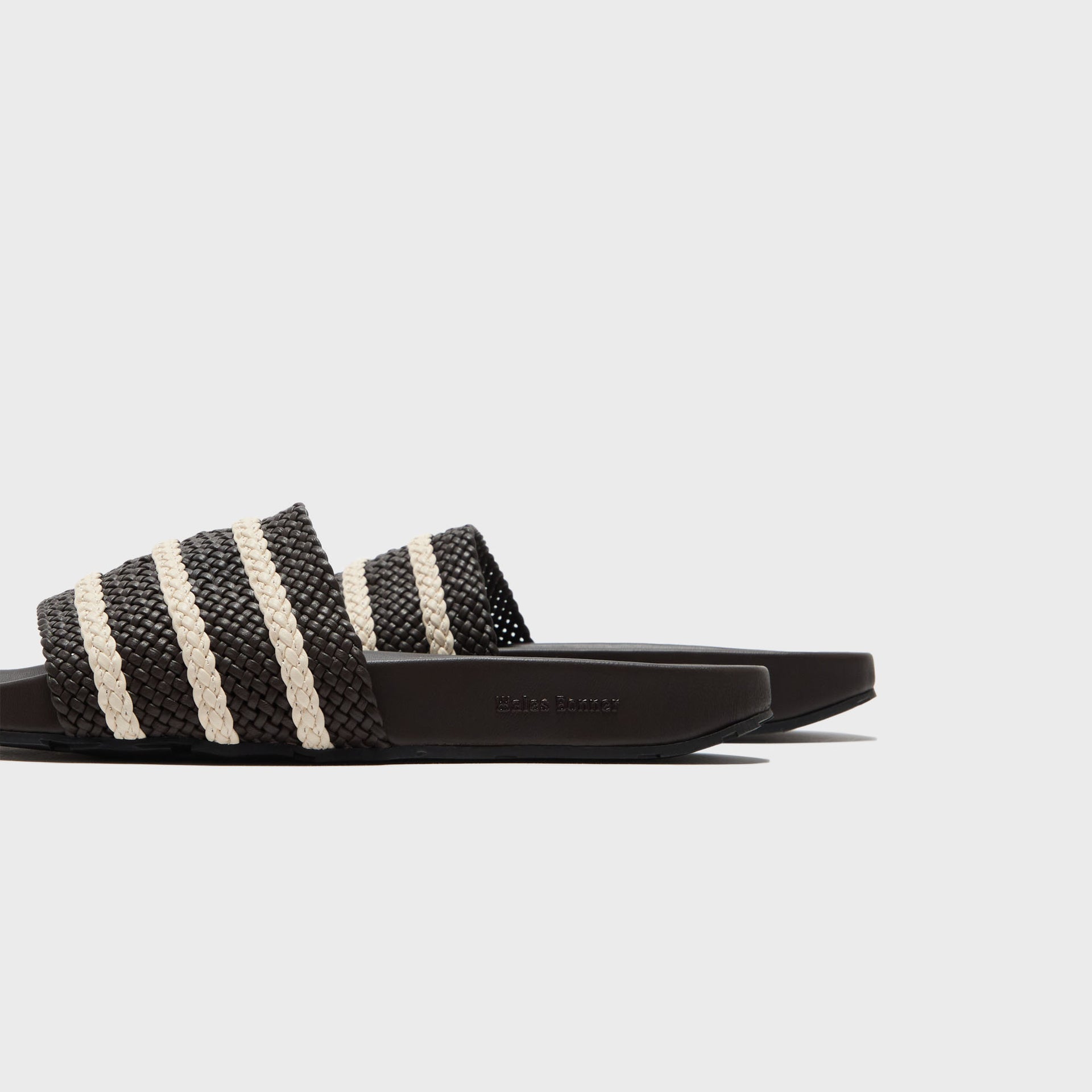 adidas x Wales Bonner Adilette - Brown / Wonder White