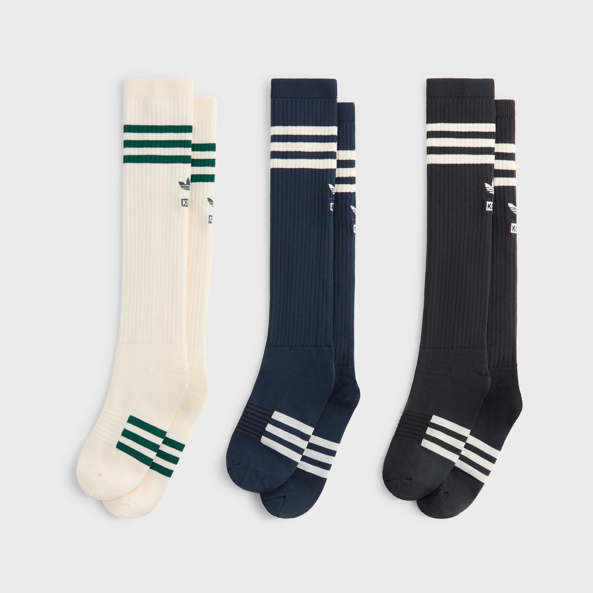 Kith for adidas Football 3-Pack 3S Socks - Multi