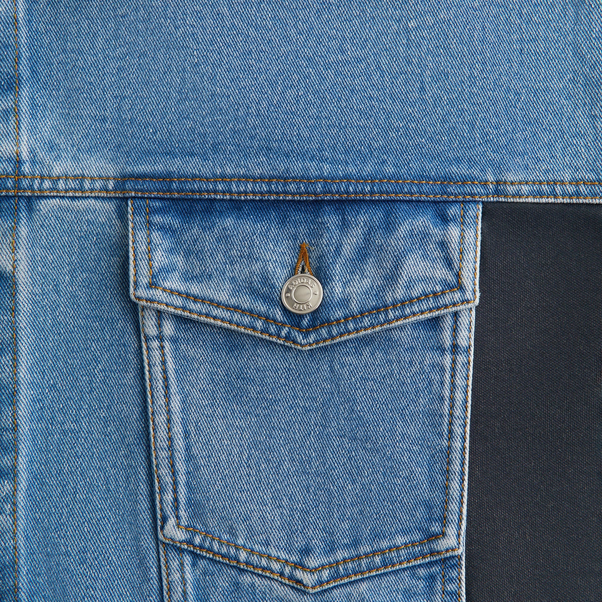 Kith for adidas Football Denim Jacket - Blue