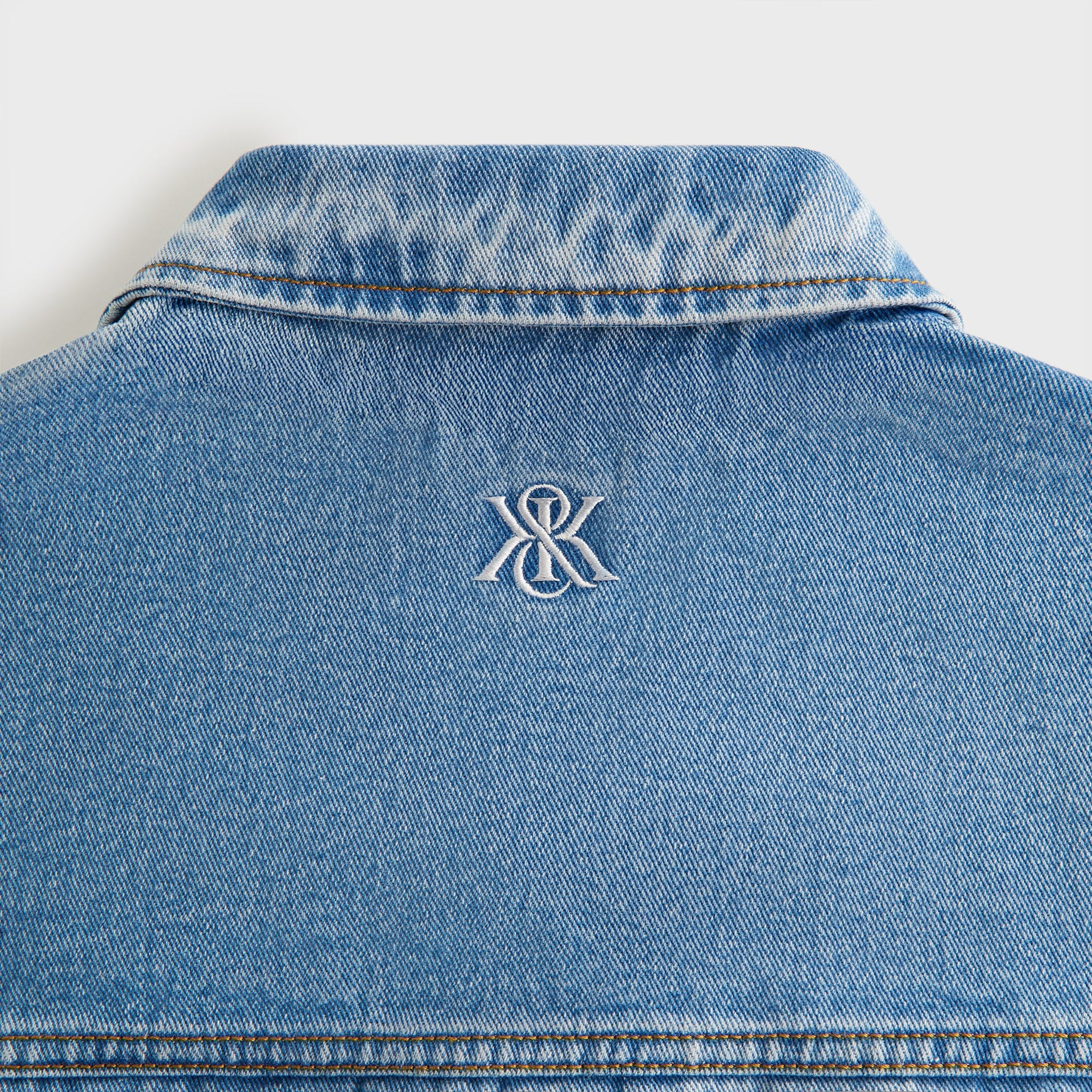 Kith for adidas Football Denim Jacket - Blue