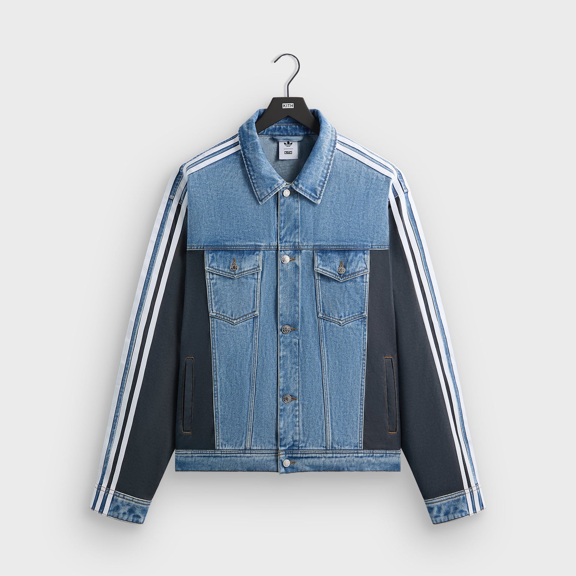 Kith for adidas Football Denim Jacket - Blue