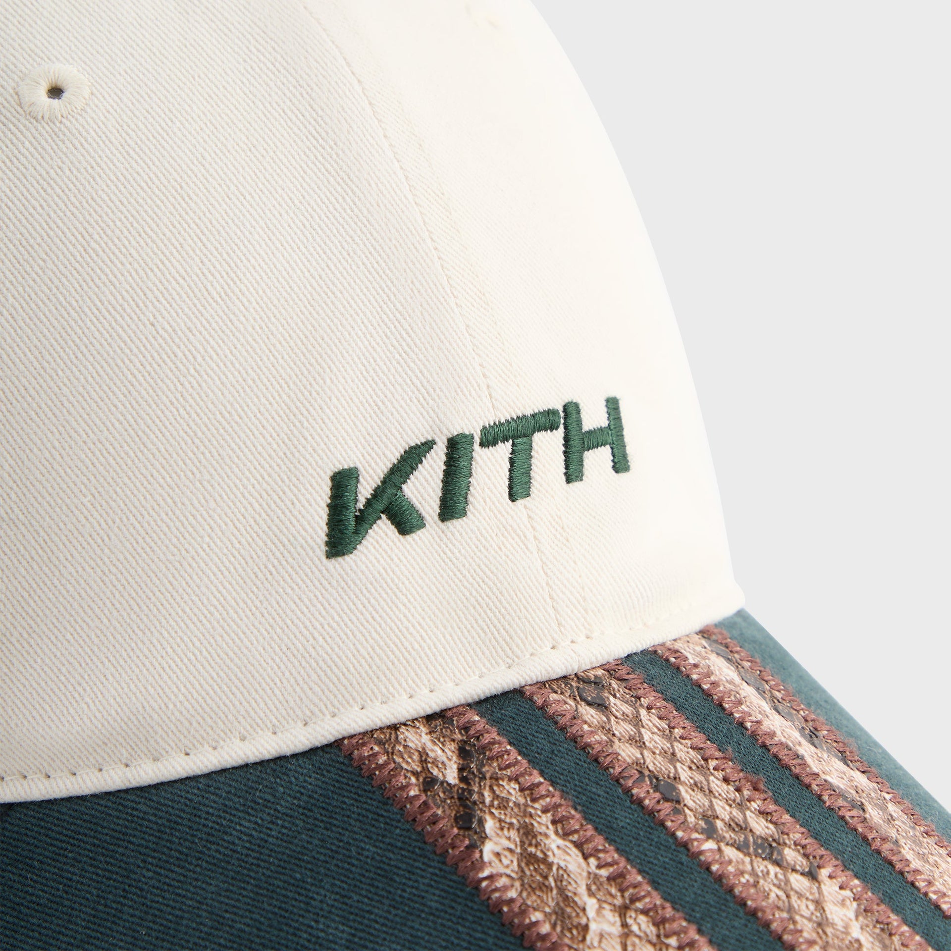 Kith for adidas Football 3S Cap - Sandrift