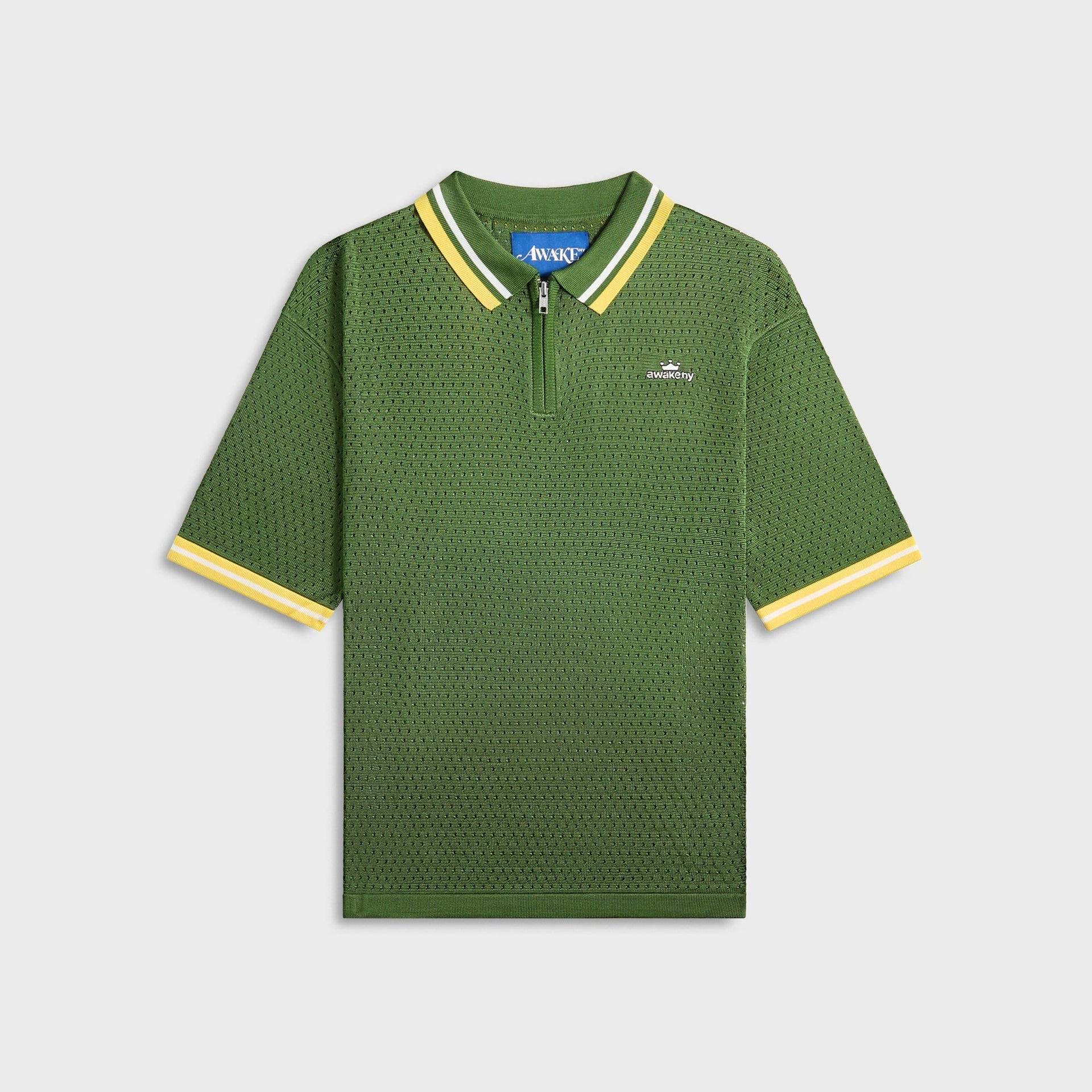 Awake NY Knit Soccer Jersey in Green