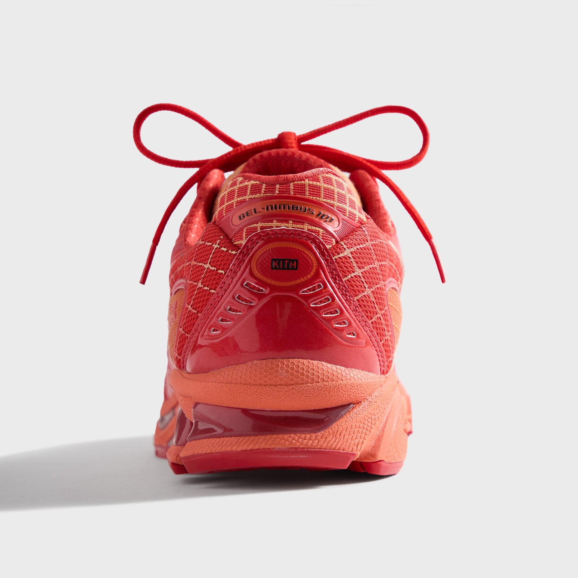 Marvel vs. Capcom | Kith for ASICS Gel-Nimbus 10.1 Iron Man vs. Mega Man Double Box - Italian Straw / Molten Lava / Mazarine Blue