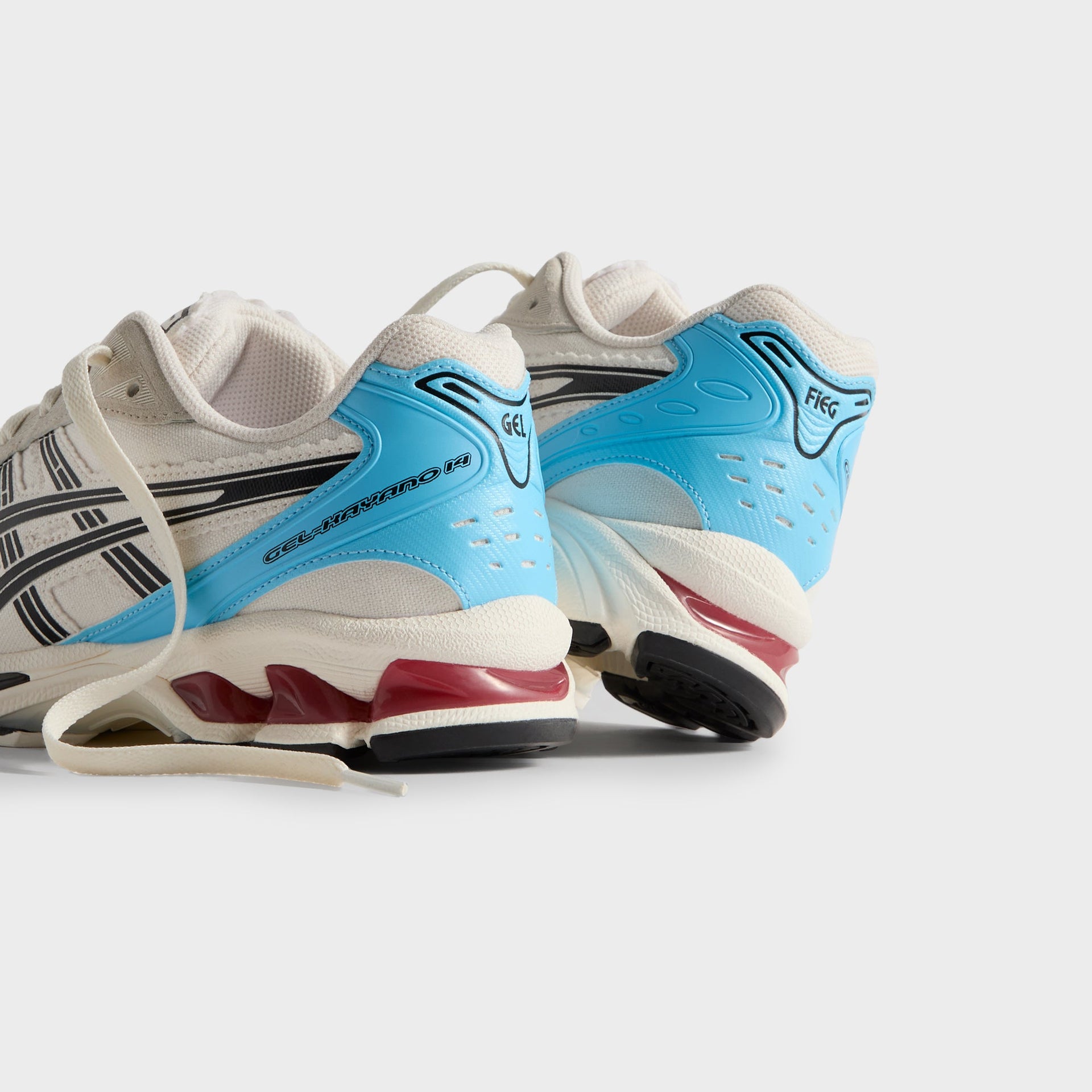 Marvel vs. Capcom | Kith for ASICS GEL-KAYANO® 14 Ryu - Coconut Milk / Black