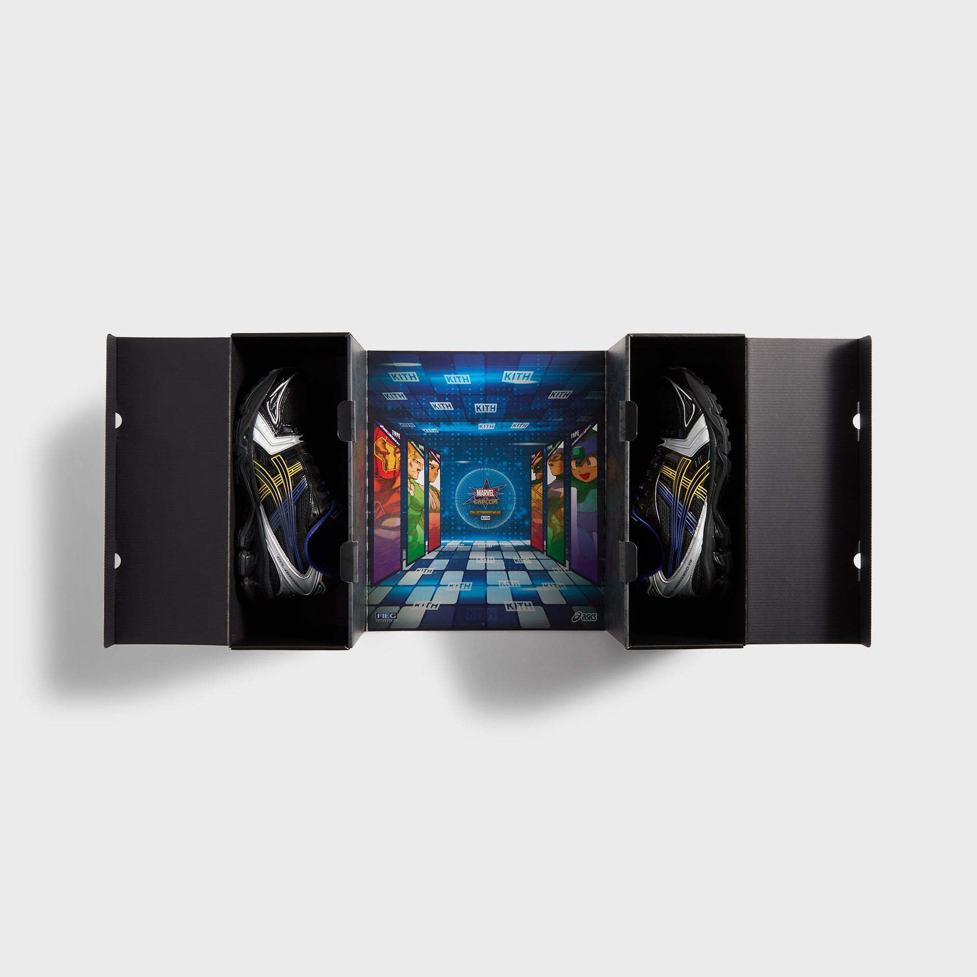 Marvel vs. Capcom | Kith for ASICS GEL-KAYANO® 14 Wolverine - Black / Black