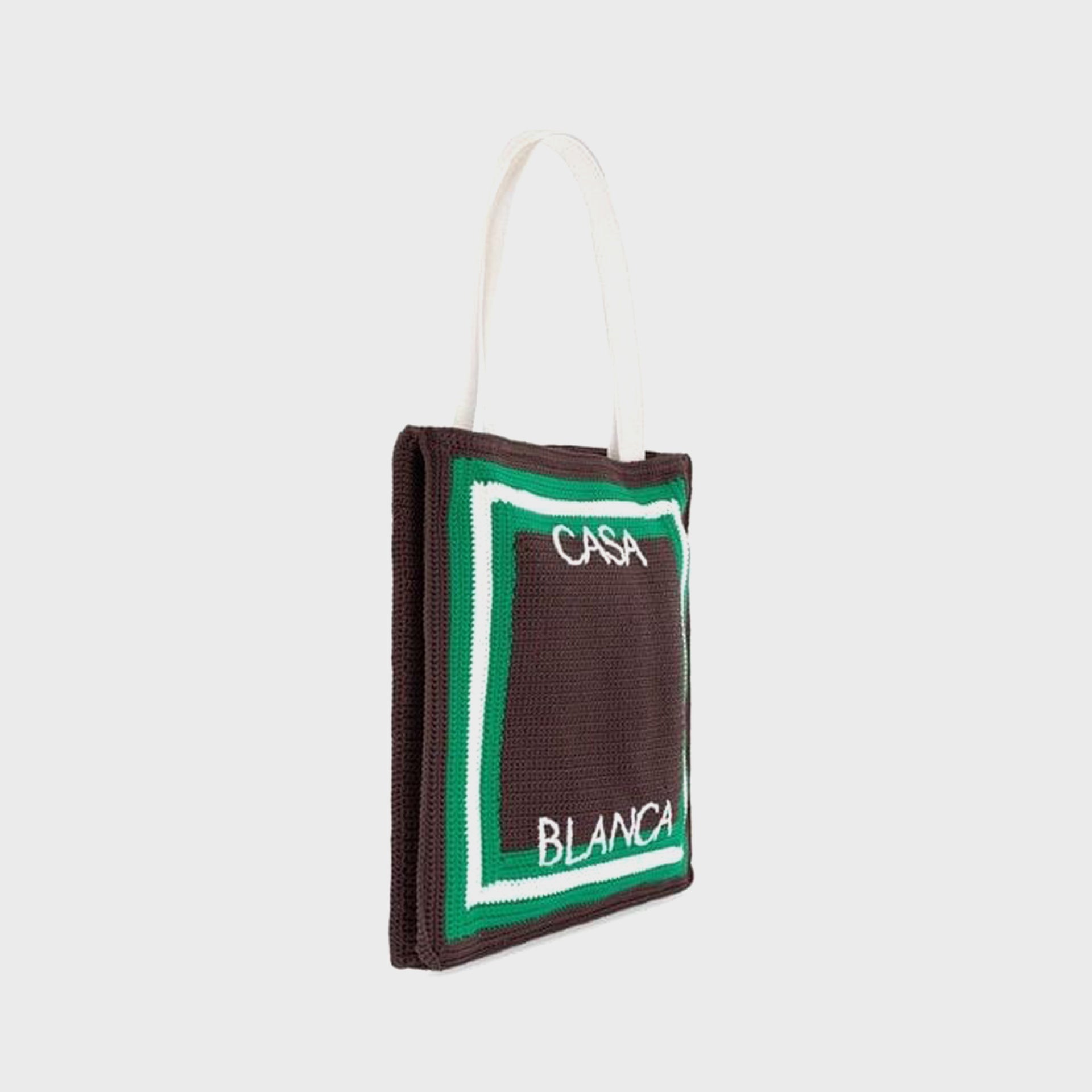 Casablanca Crochet Bag - Brown