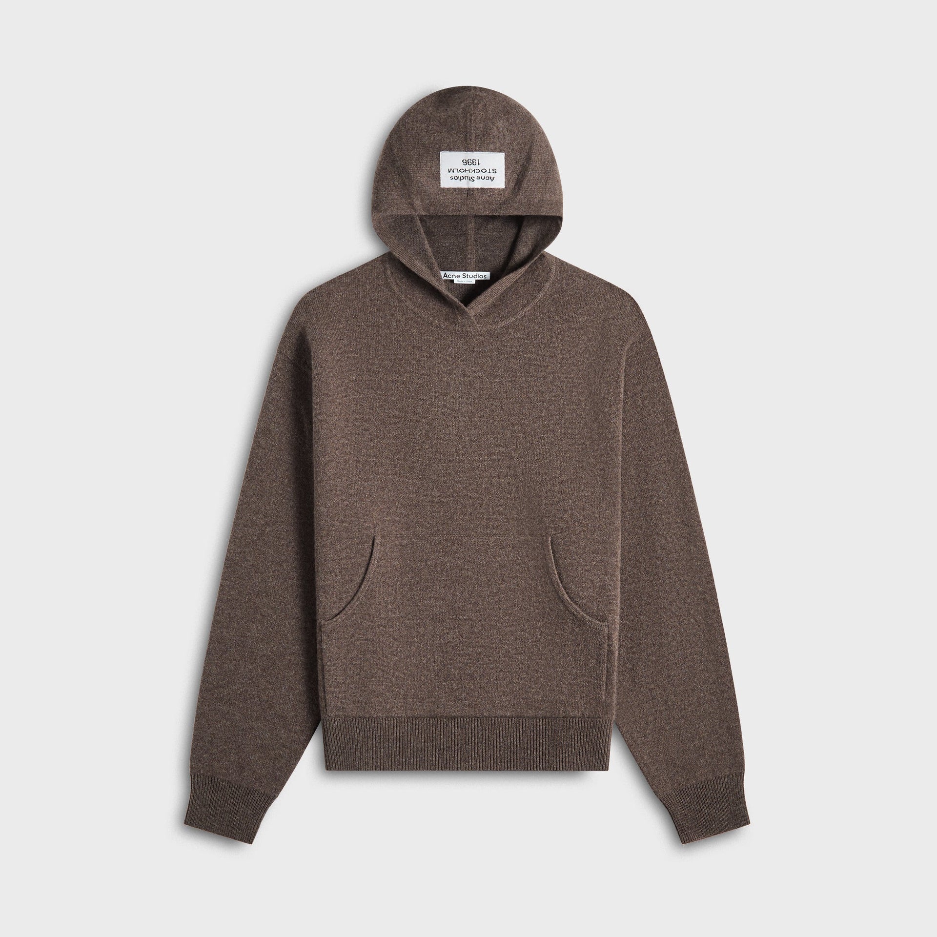 Acne Studios Cashmere Hoodie - Walnut Brown