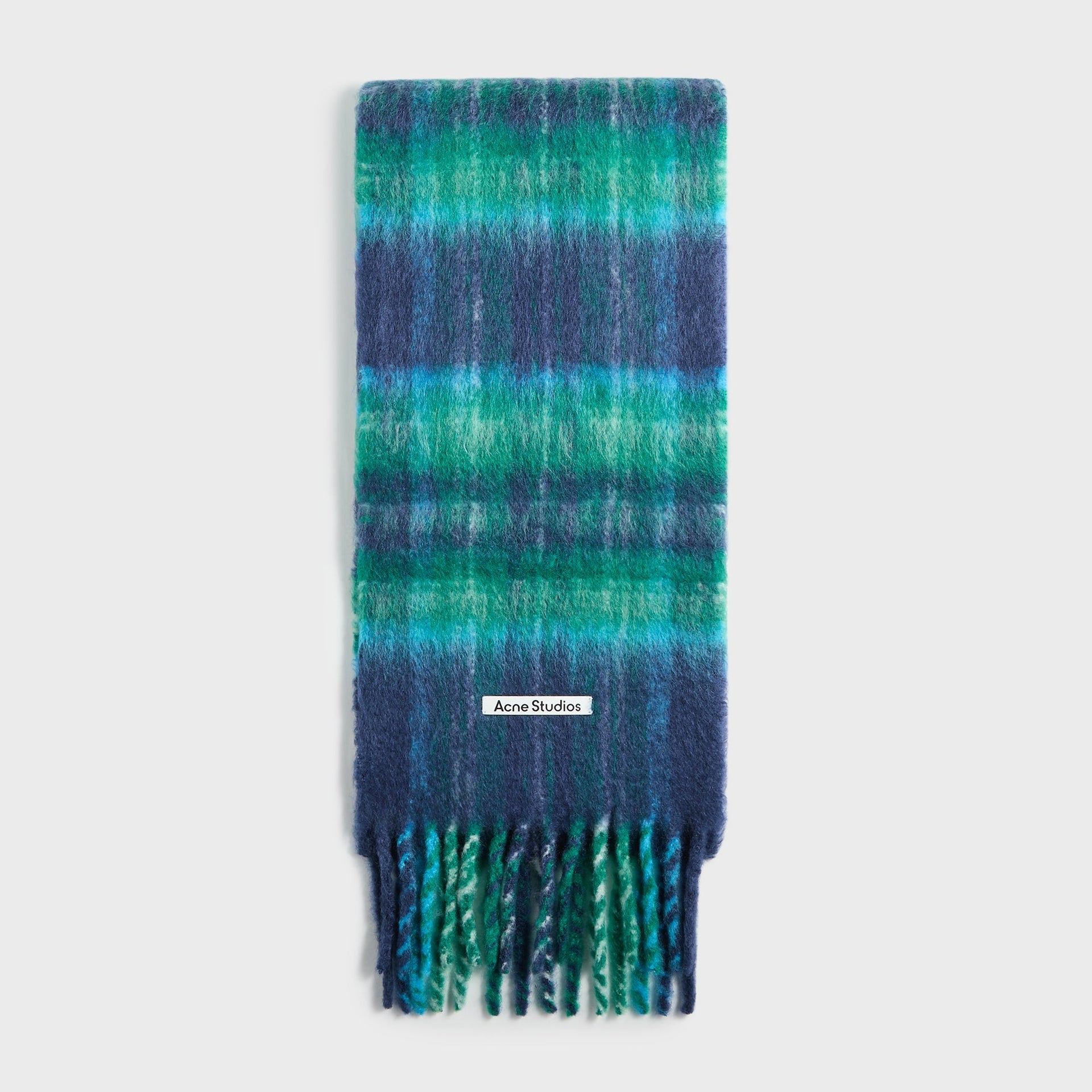 Acne Studios Scarf - Blue / Green