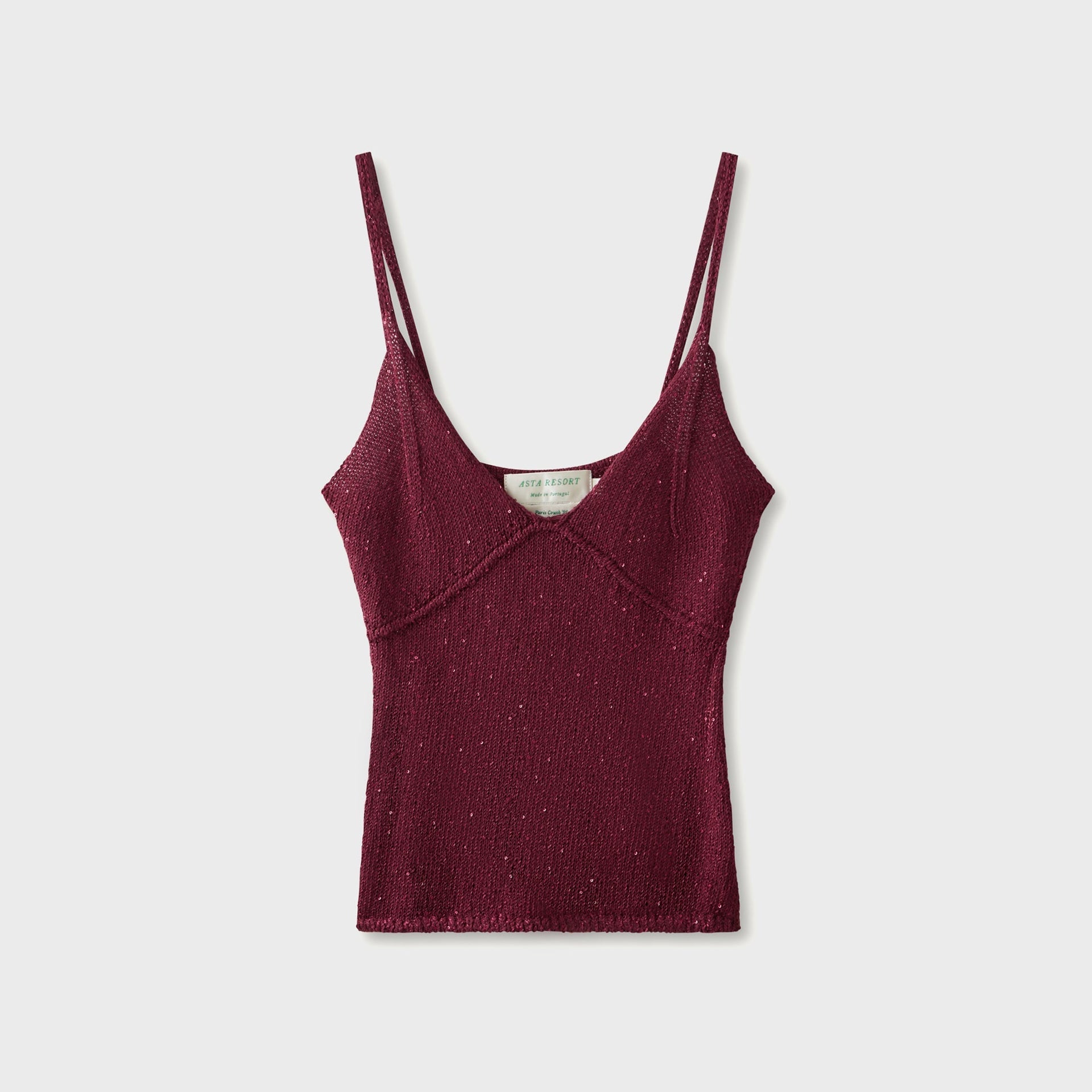 Asta Resort Caolina Camisole - Port Sequin