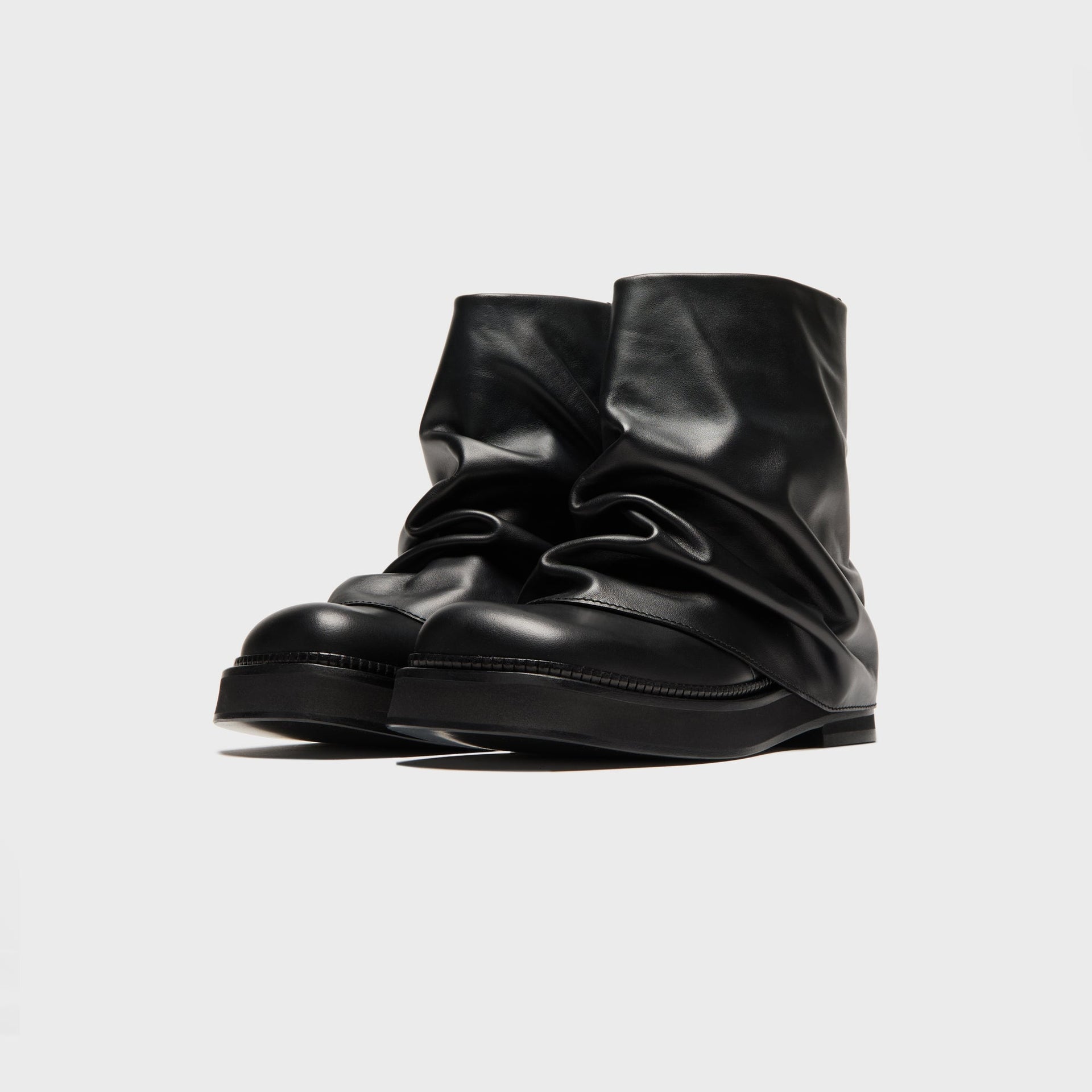 The Attico Mini Robin Combat Boot - Black