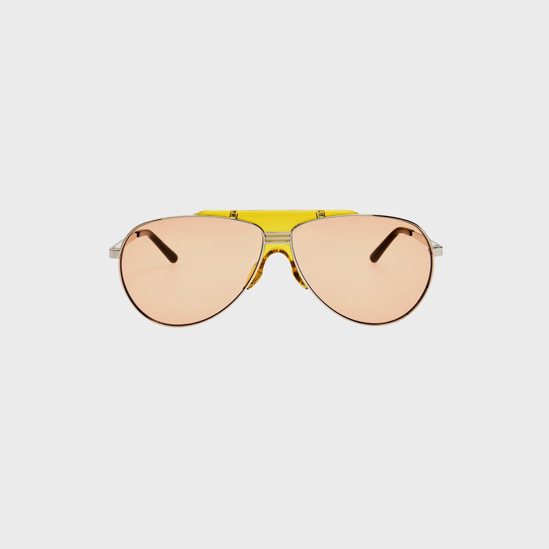 The Attico Aviator Sunglasses - Gold