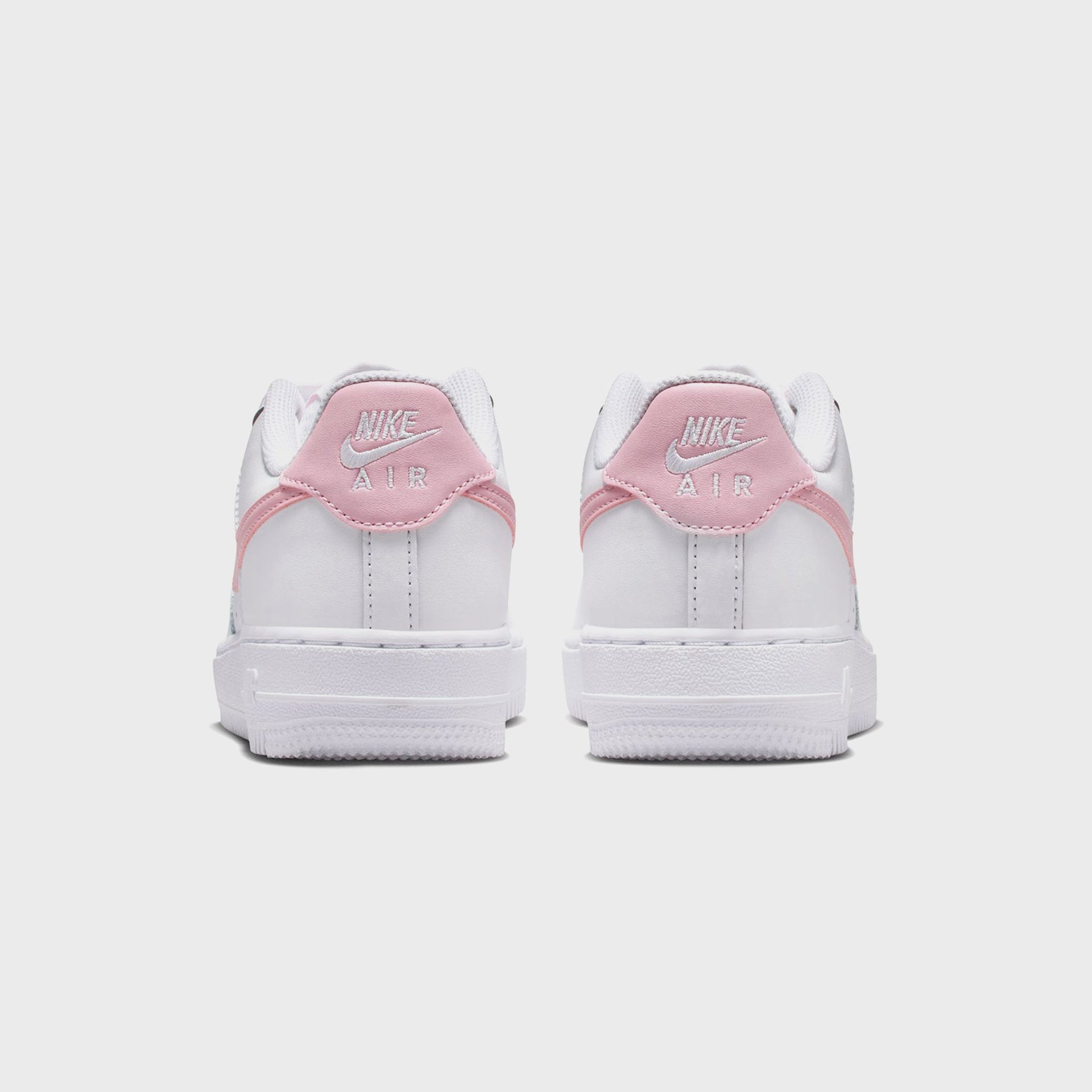 Nike GS Air Force 1 - White / Medium Soft Pink / White