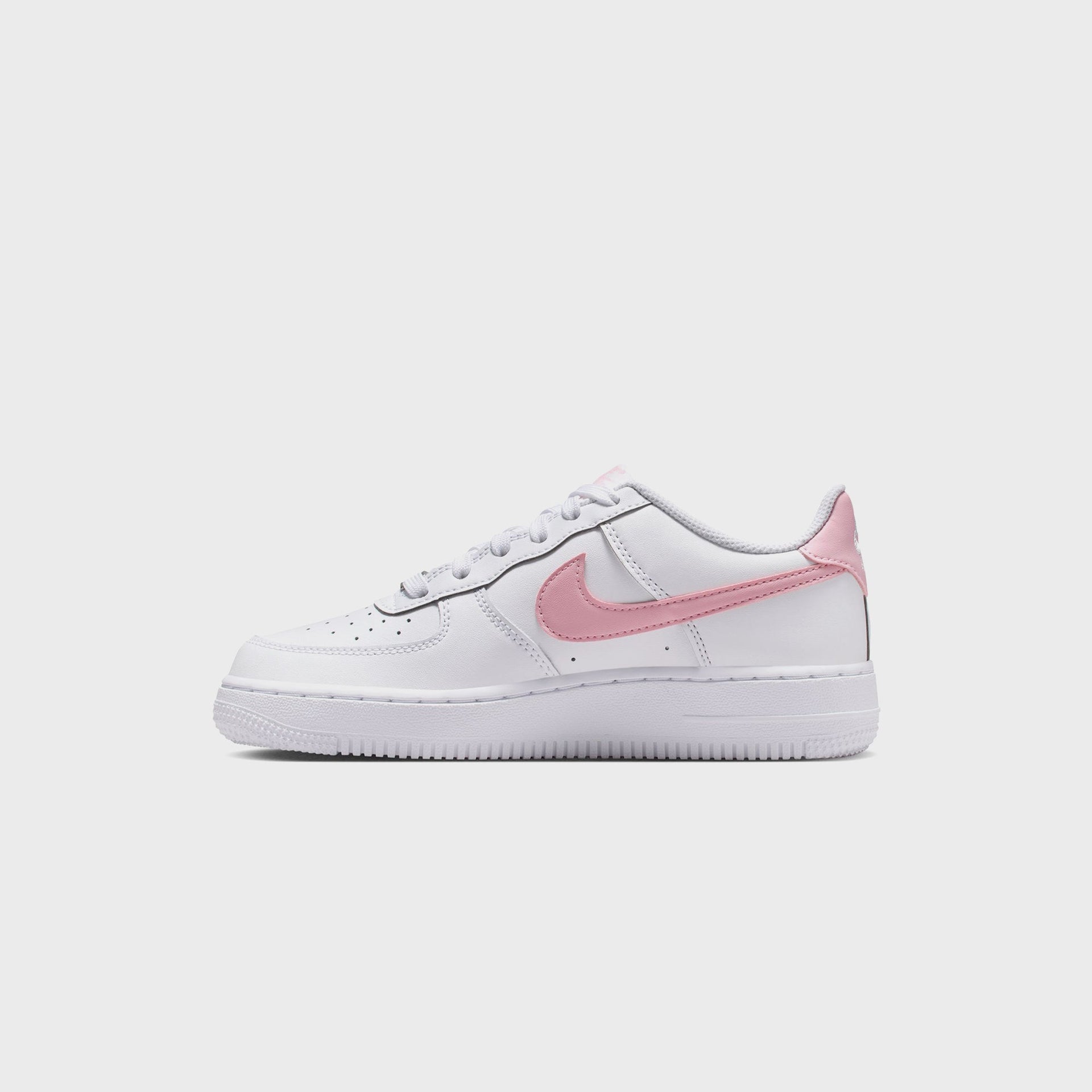 Nike GS Air Force 1 - White / Medium Soft Pink / White