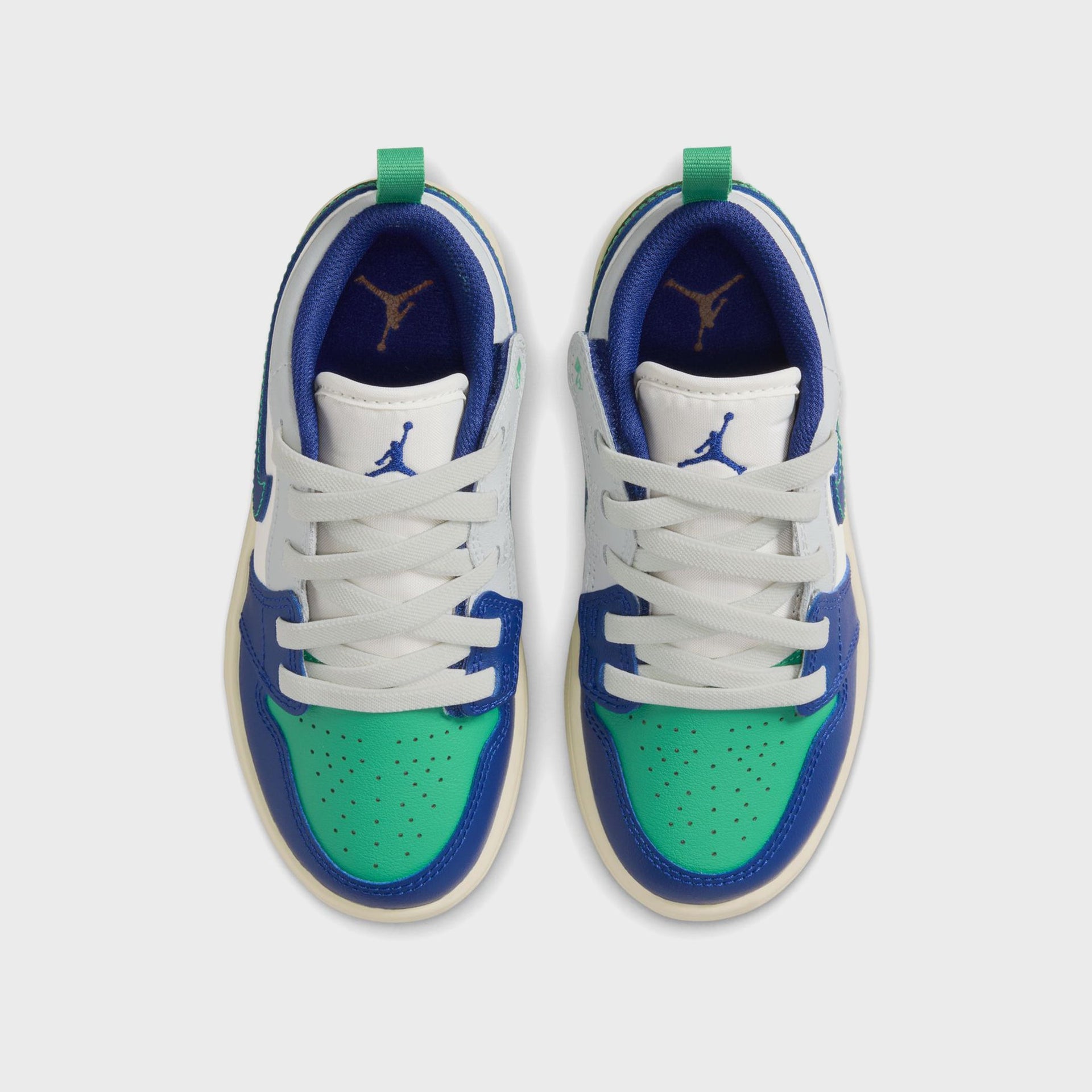 Jordan PS Air Jordan 1 Low - Sail / Deep Royal Blue / Stadium Green