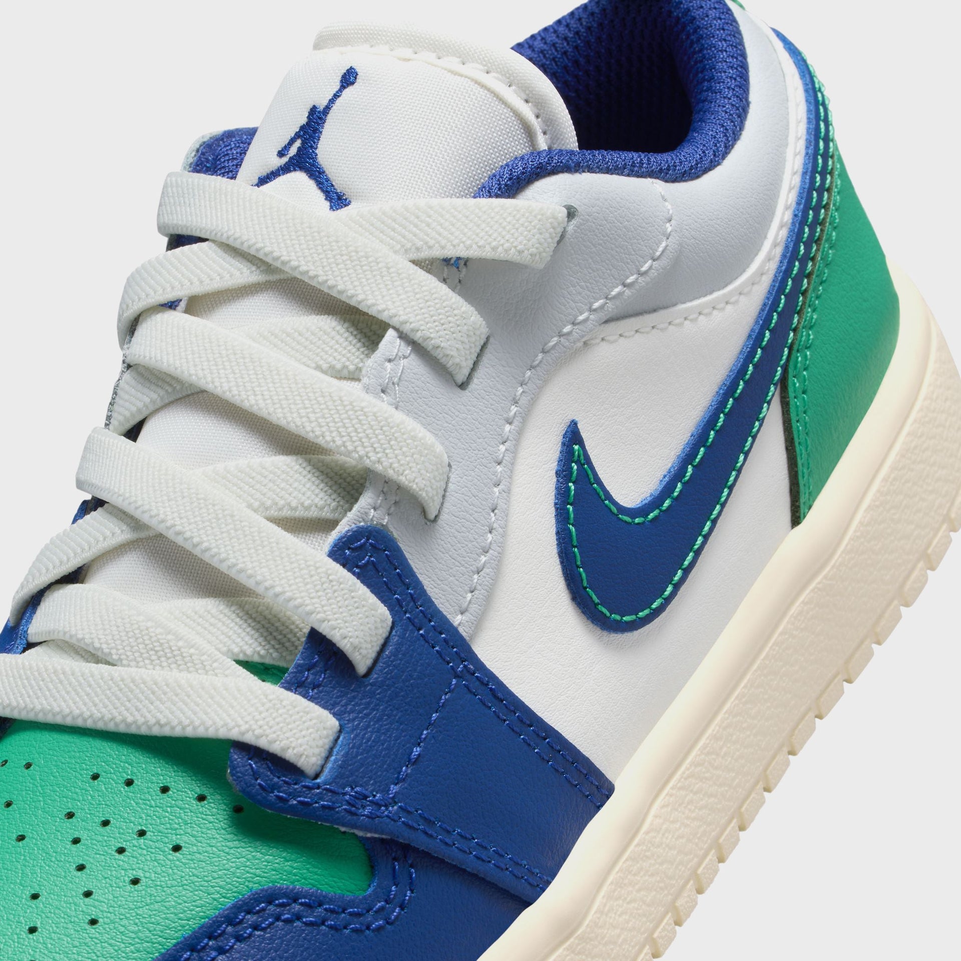 Jordan PS Air Jordan 1 Low - Sail / Deep Royal Blue / Stadium Green