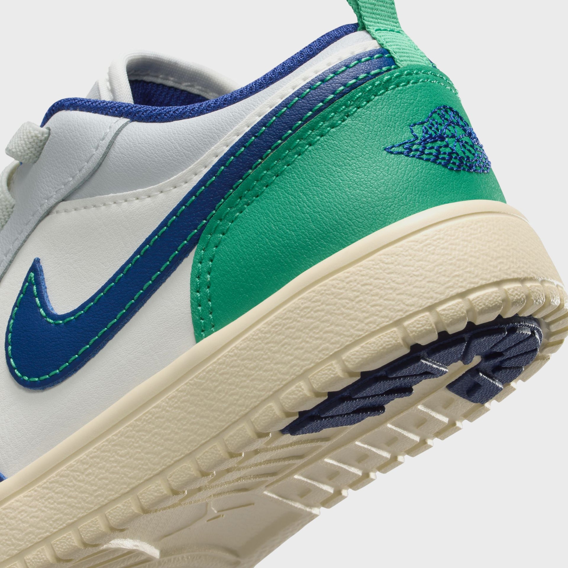 Jordan PS Air Jordan 1 Low - Sail / Deep Royal Blue / Stadium Green
