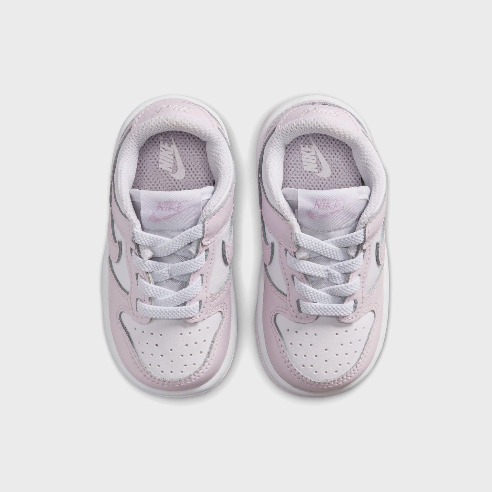 Nike TD Dunk Low - White / Light Violet