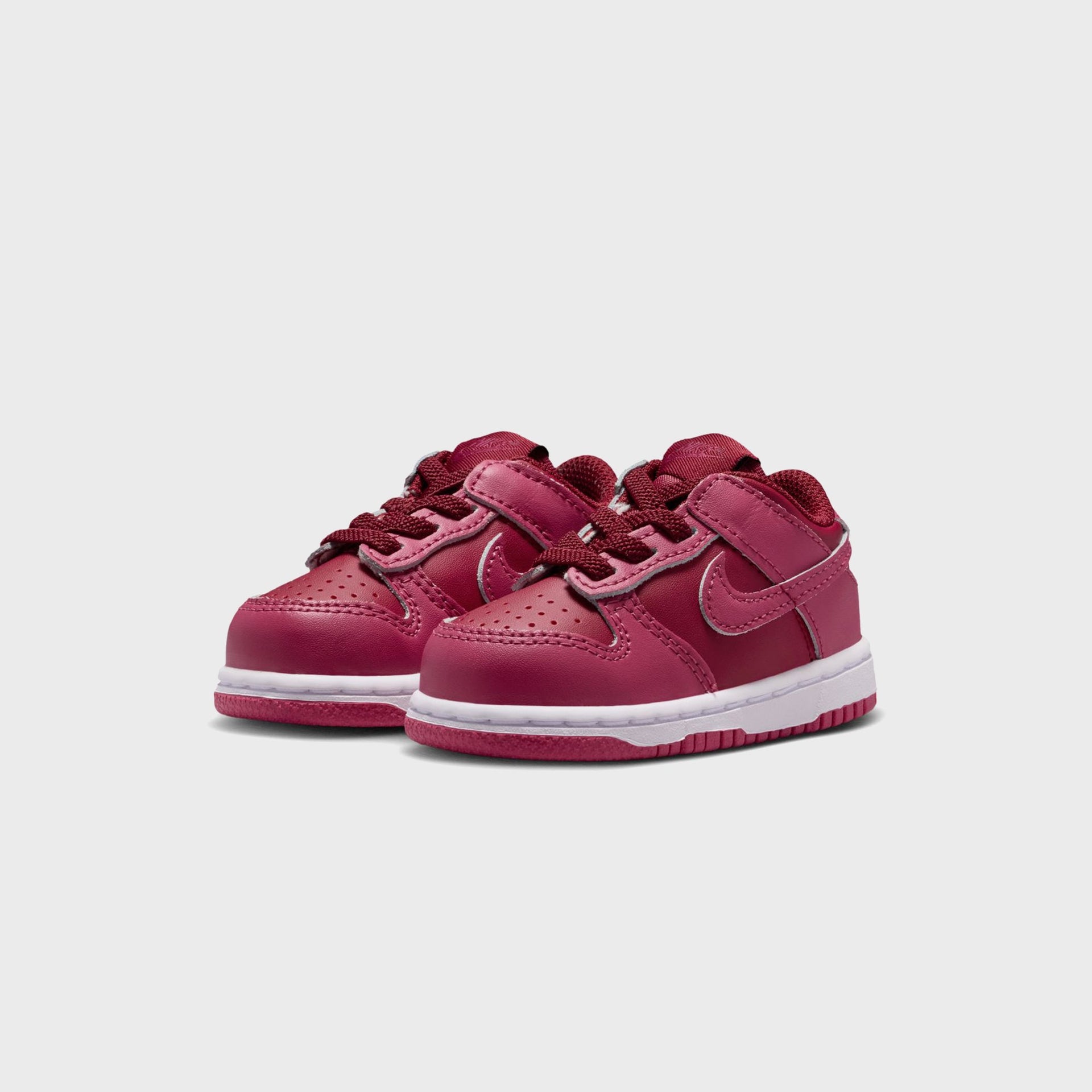 Nike TD Dunk Low - Team Red / Sweet Beet / White