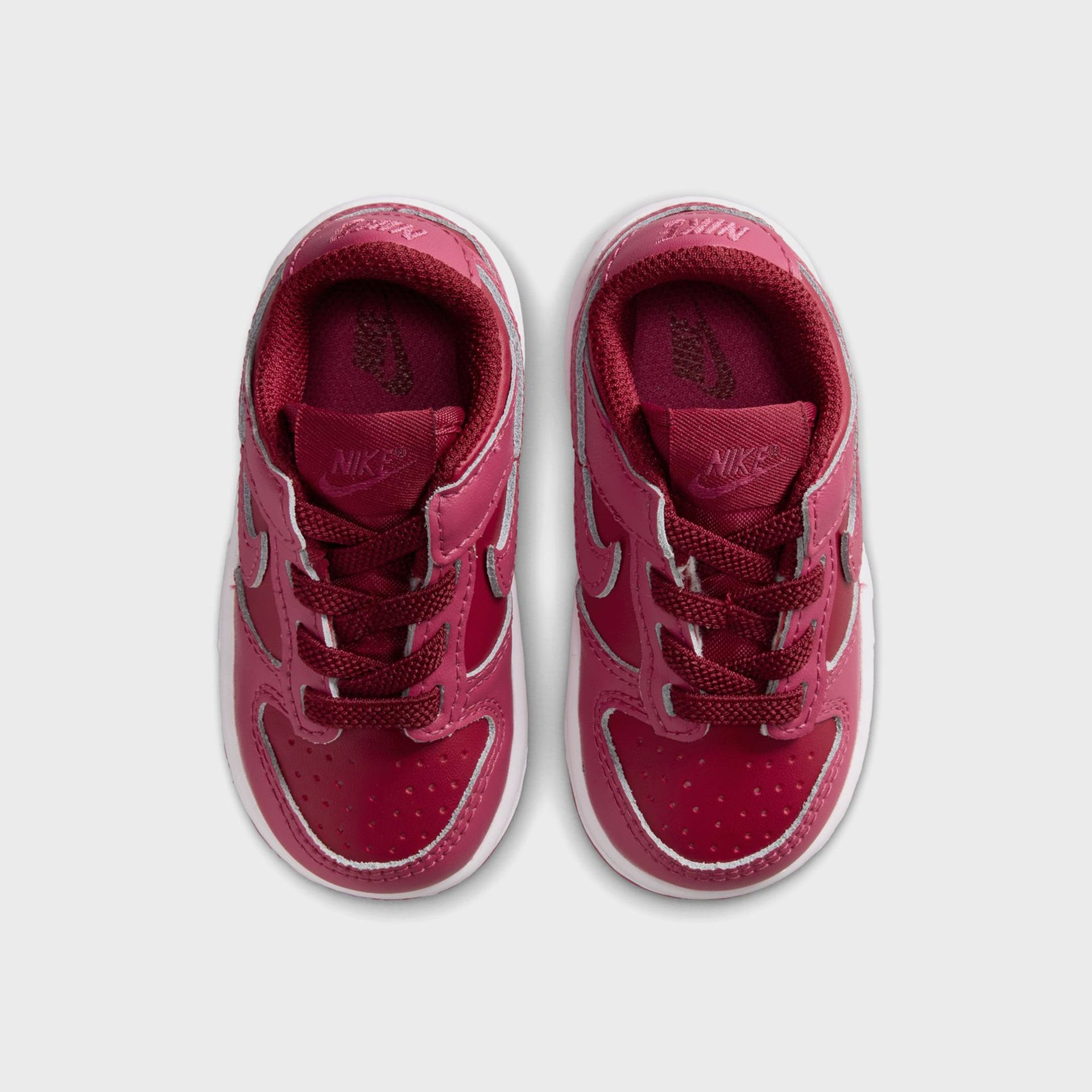 Nike TD Dunk Low - Team Red / Sweet Beet / White