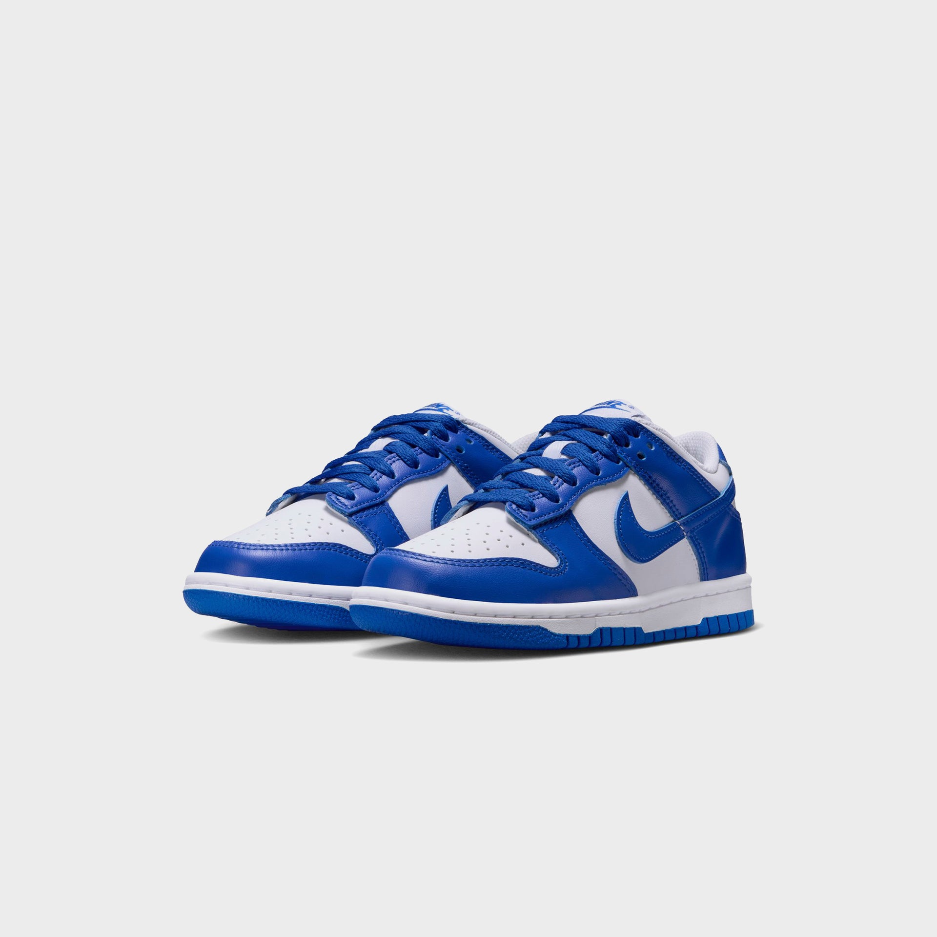 Nike GS  Dunk Low - White / Hyper Royal