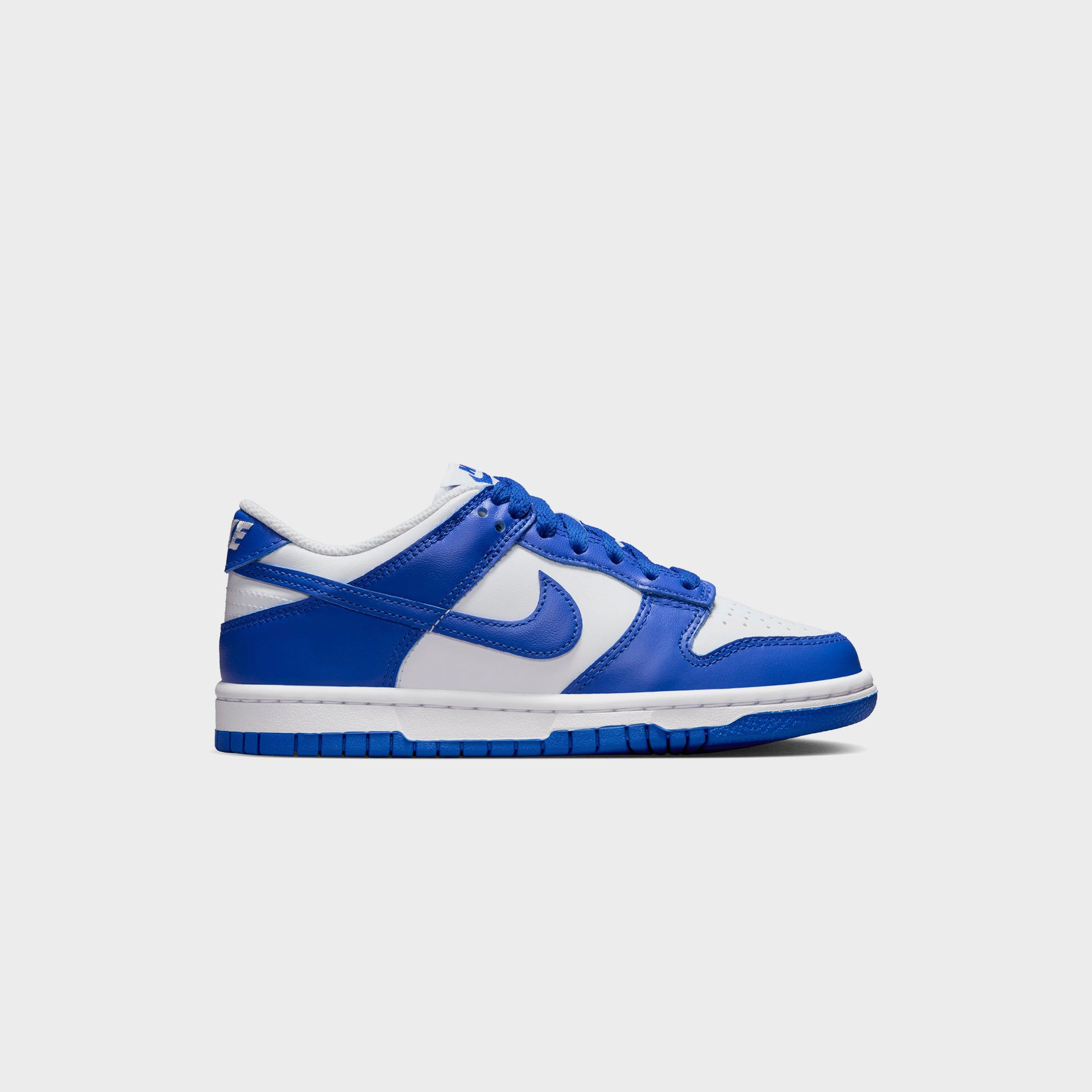 Nike GS  Dunk Low - White / Hyper Royal