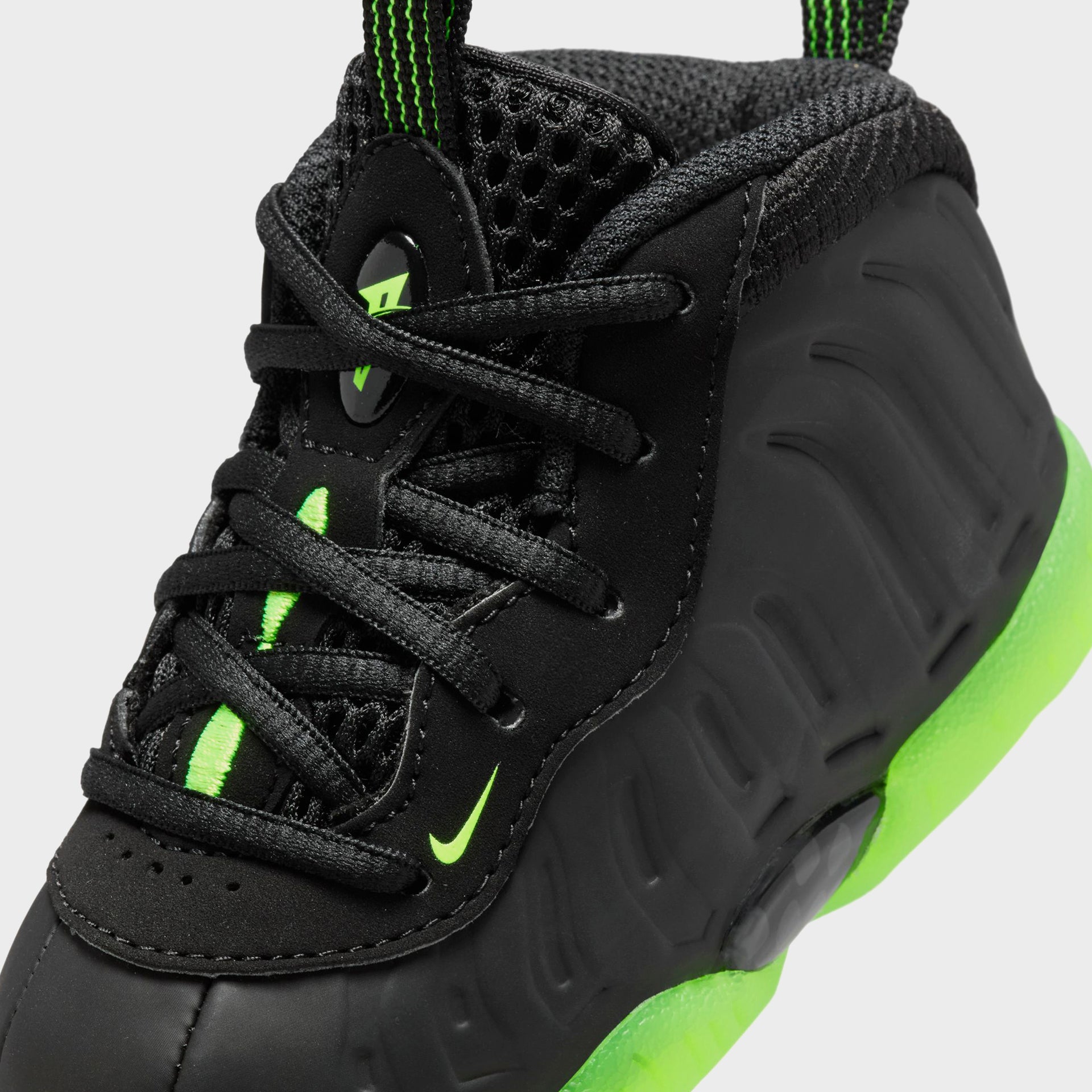 Nike TD Little Posite One - Black / Volt