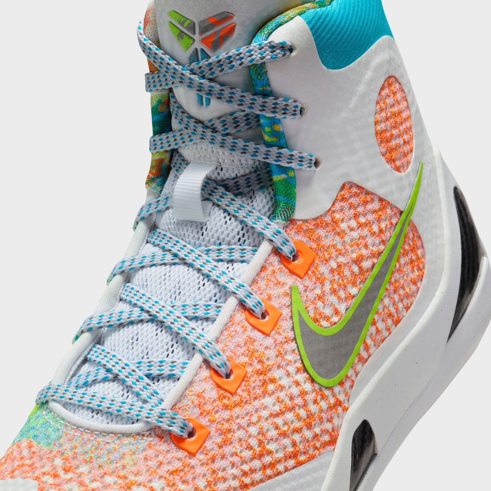 Nike GS Kobe IX Elite - White / Chlorine Blue / Black