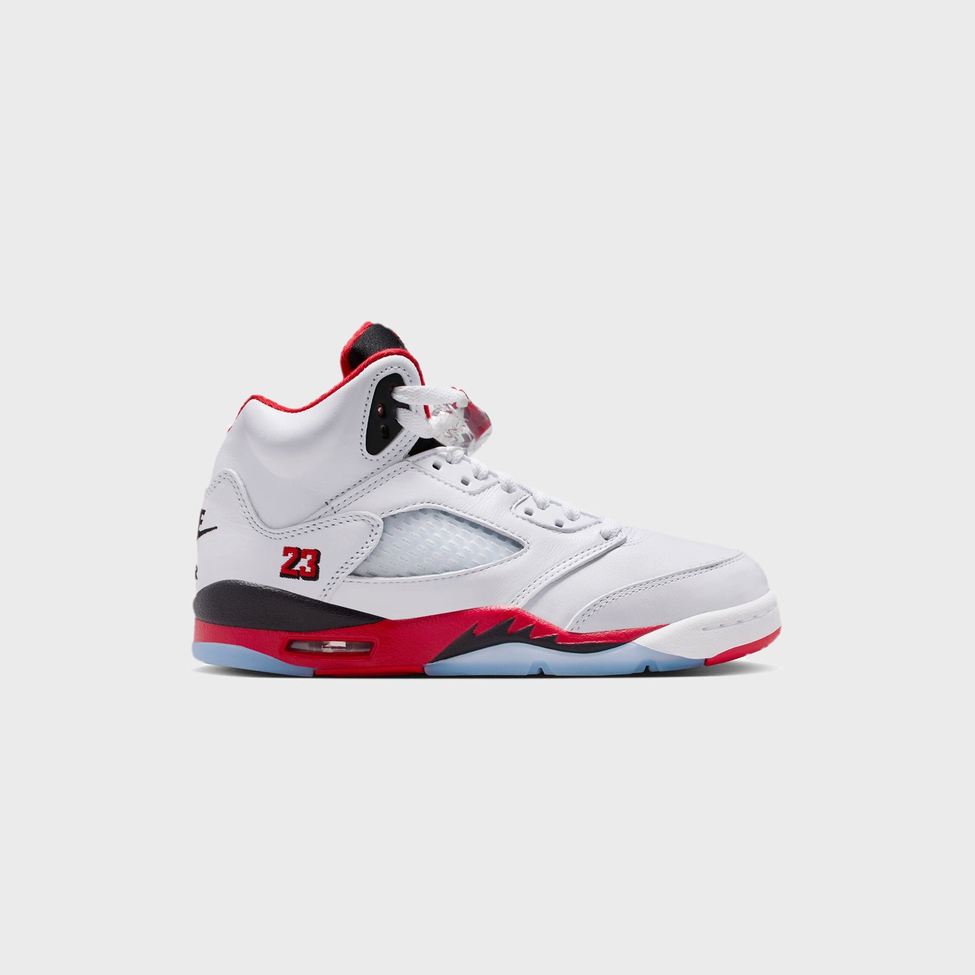 Jordan GS Air Jordan 5 Retro OG - White / Fire Red / Black