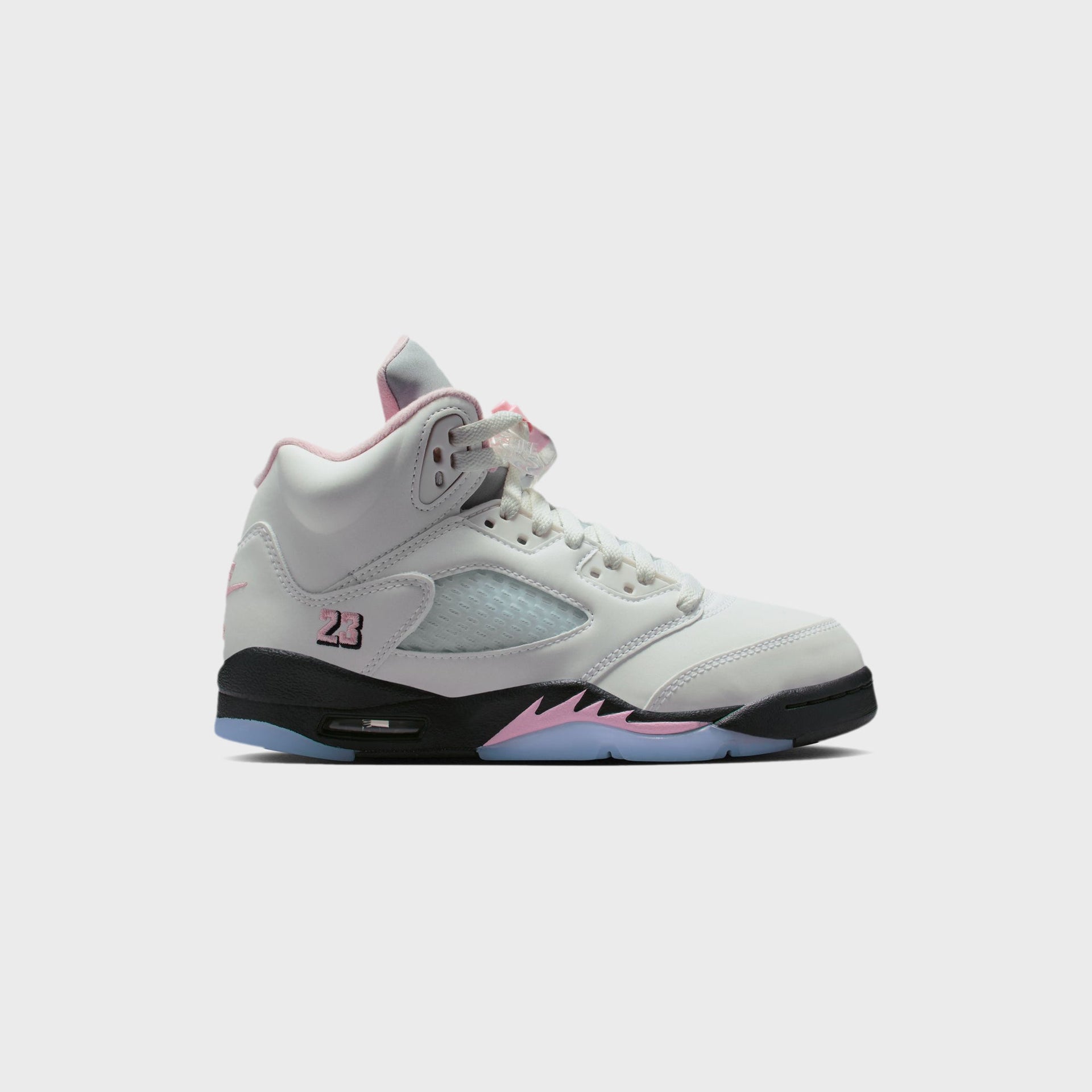 Jordan GS Air Jordan 5 Retro OG - White / Medium Soft Pink / Black