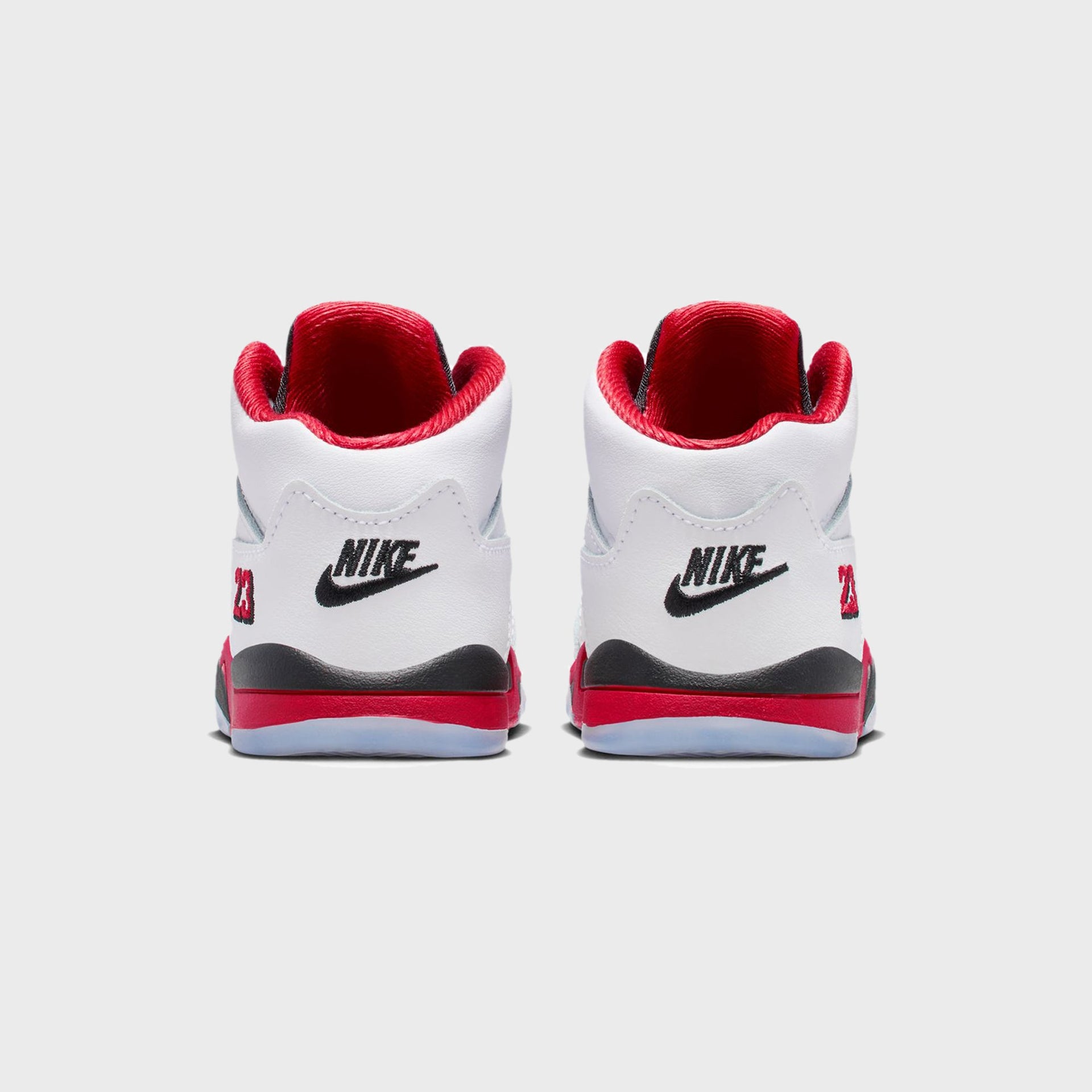 Nike TD Air Jordan 5 Retro OG - White / Fire Red / Black