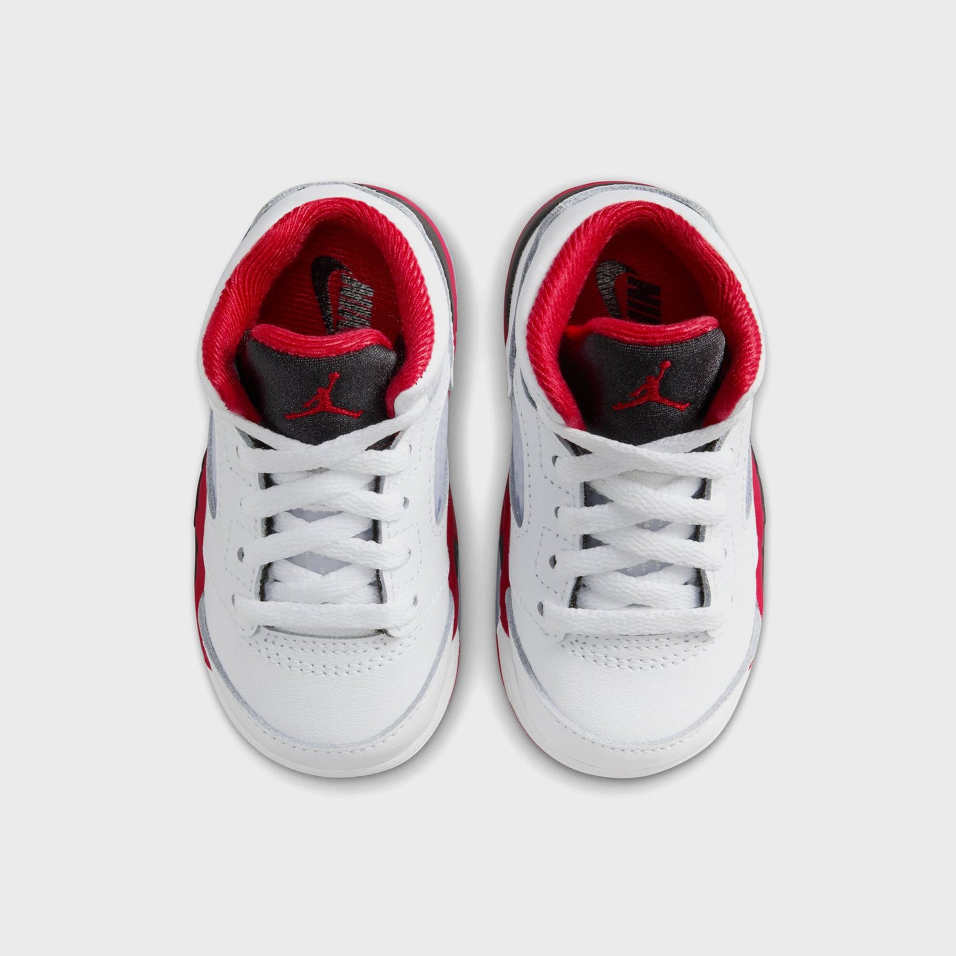 Nike TD Air Jordan 5 Retro OG - White / Fire Red / Black